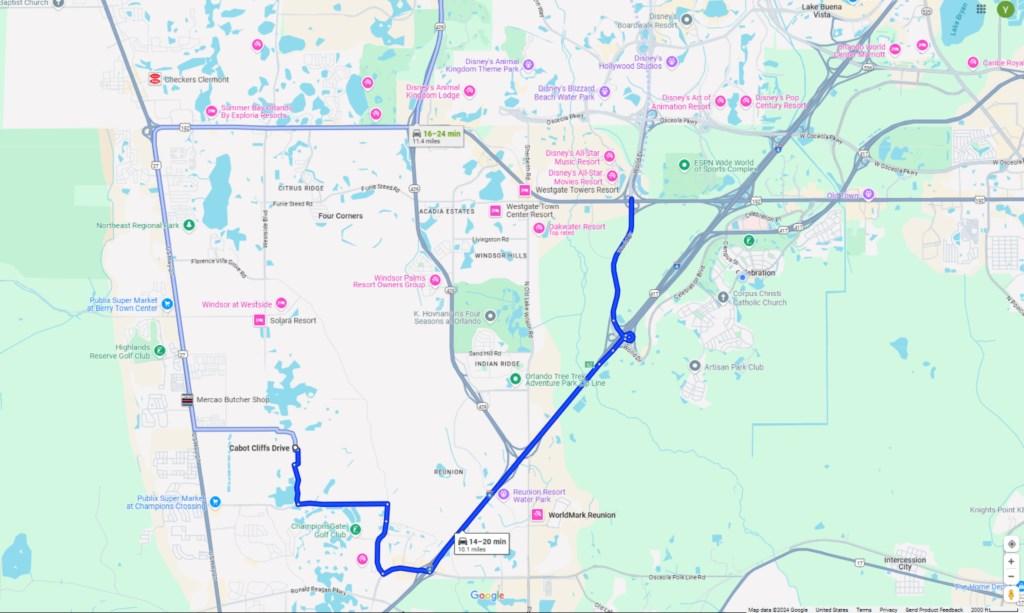 Newer 5 bedrooms home in Champions gate