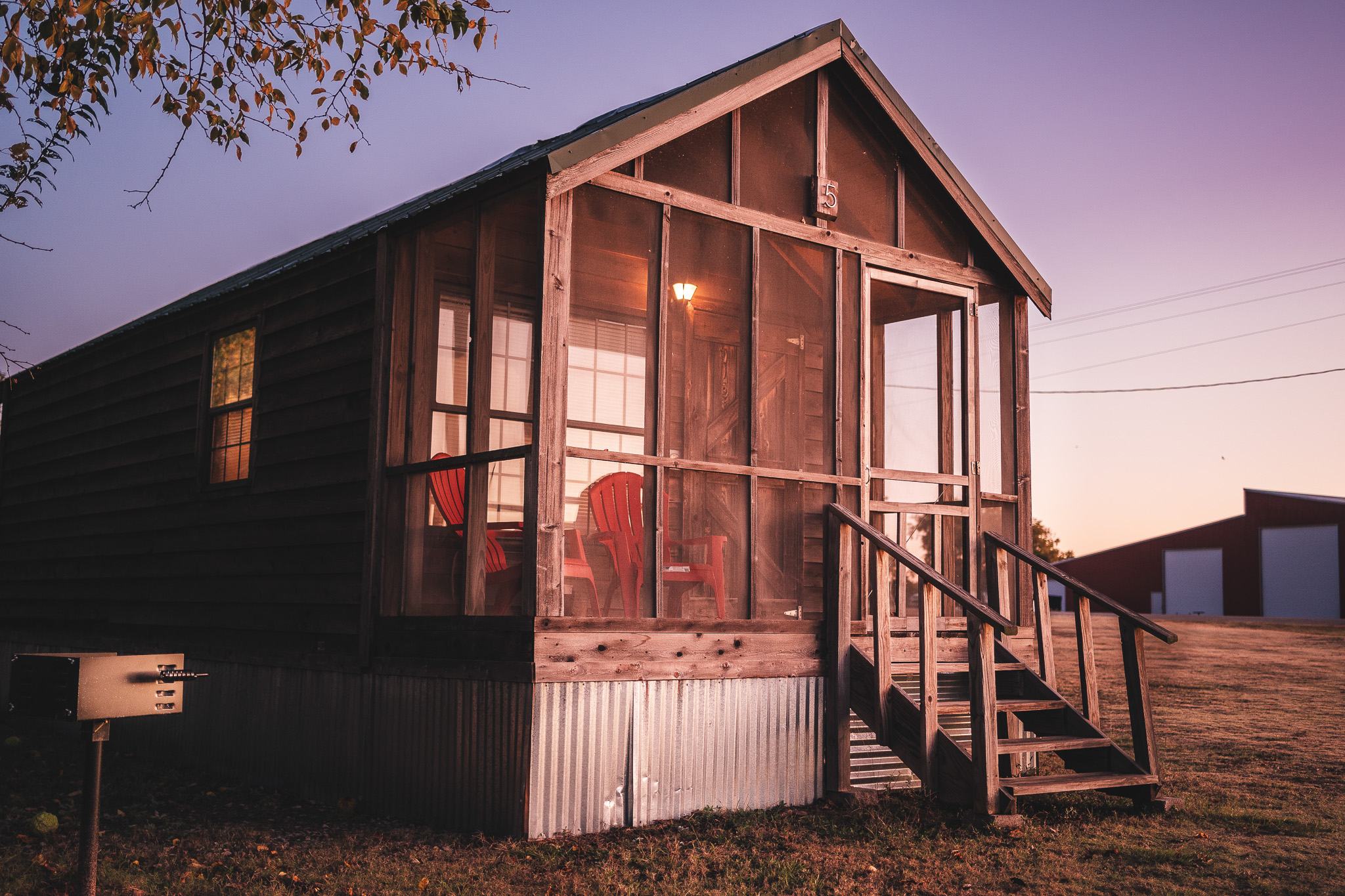 Spectacular Water Views And Cozy Fire Pit - Charming Lakeside Cabin - Lake Texoma
