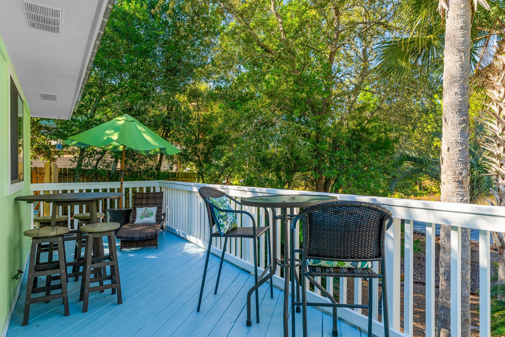 Have a drink or have lunch on the Porch