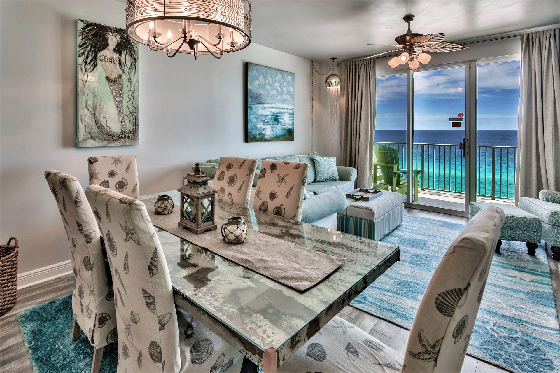 Majestic Sun 911B - Beautiful Beach Views From Dining Area