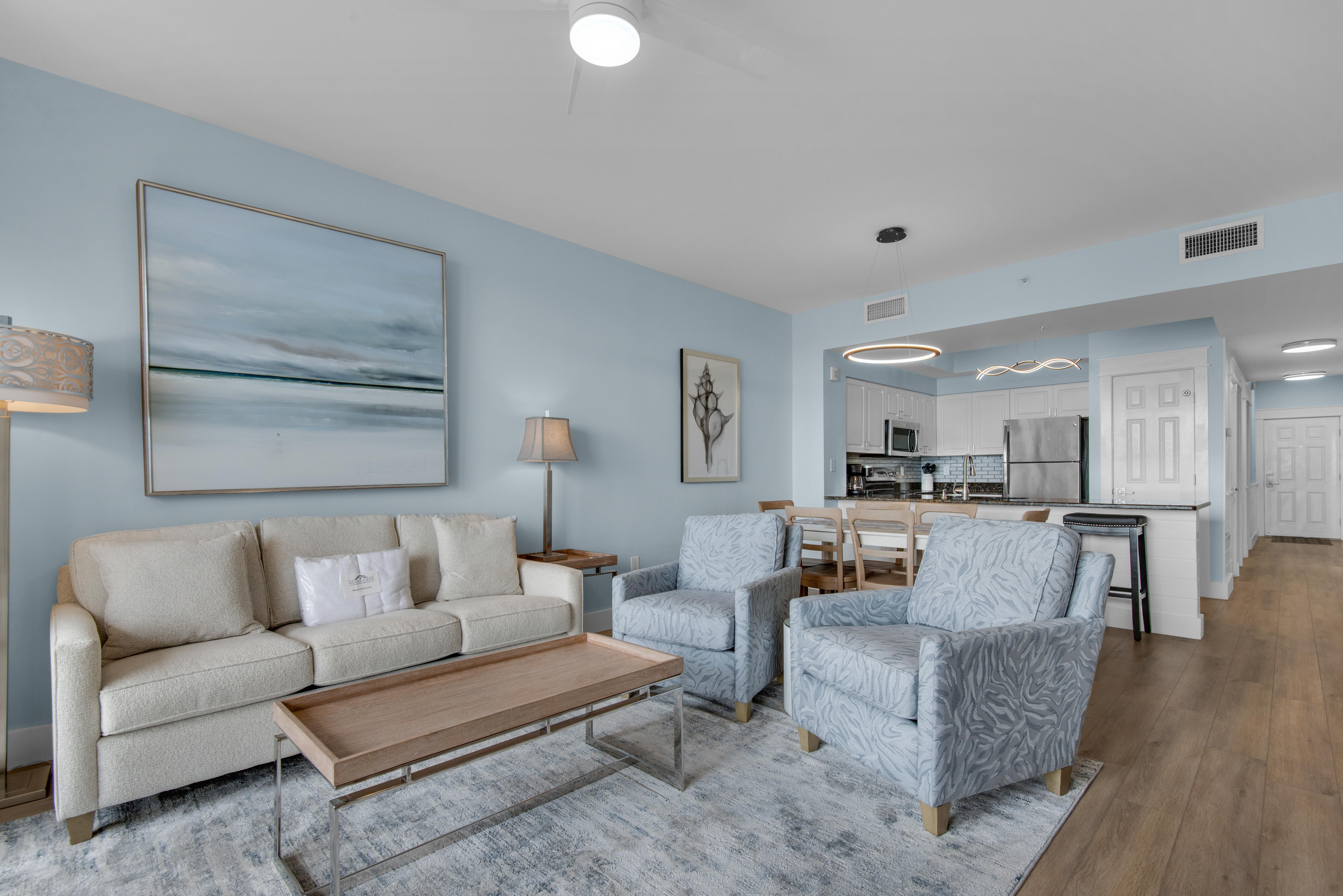 Majestic Sun 203B - Dining area w/ kitchen view