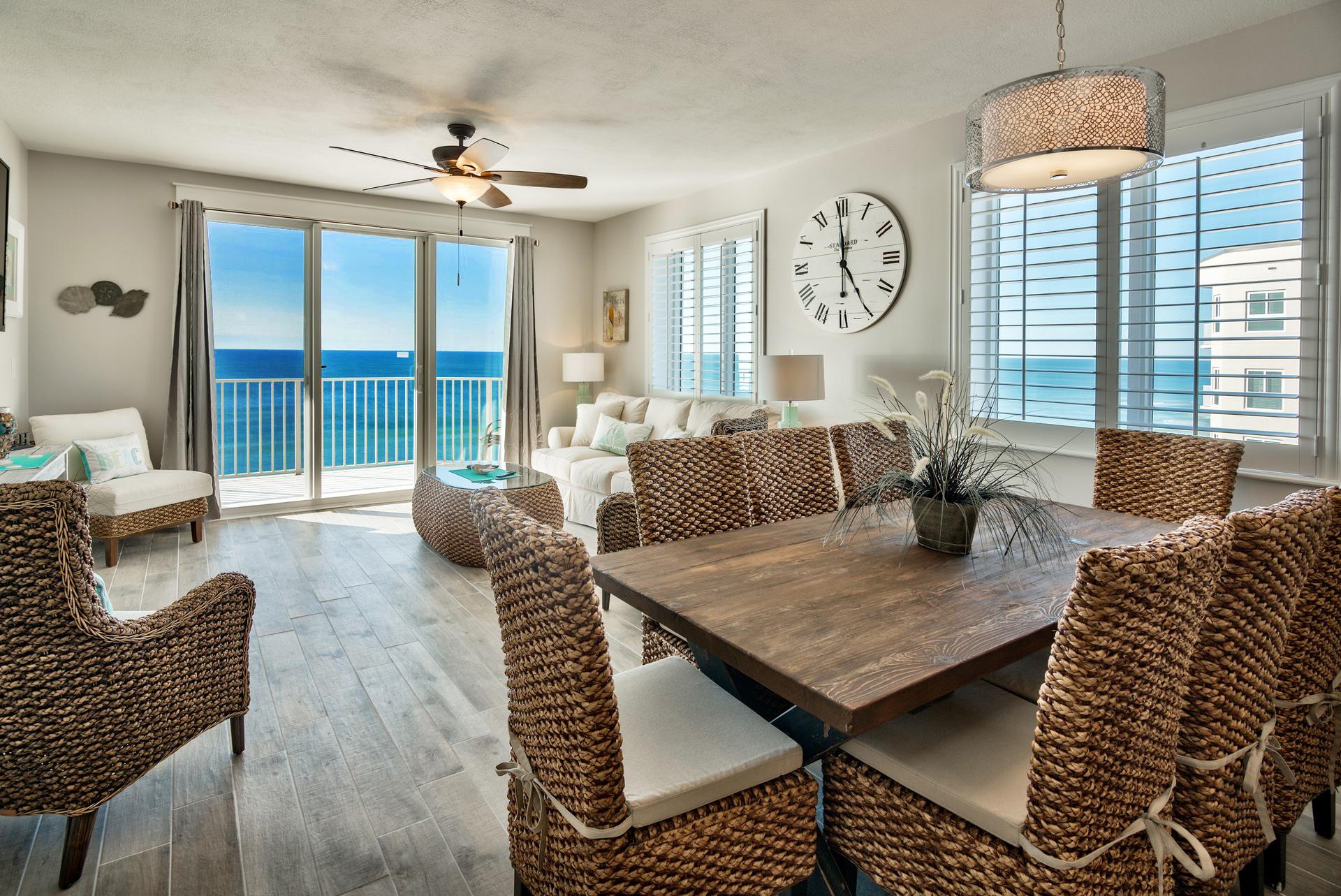 Majestic Sun 1112B - Gulf Views From Dining Area