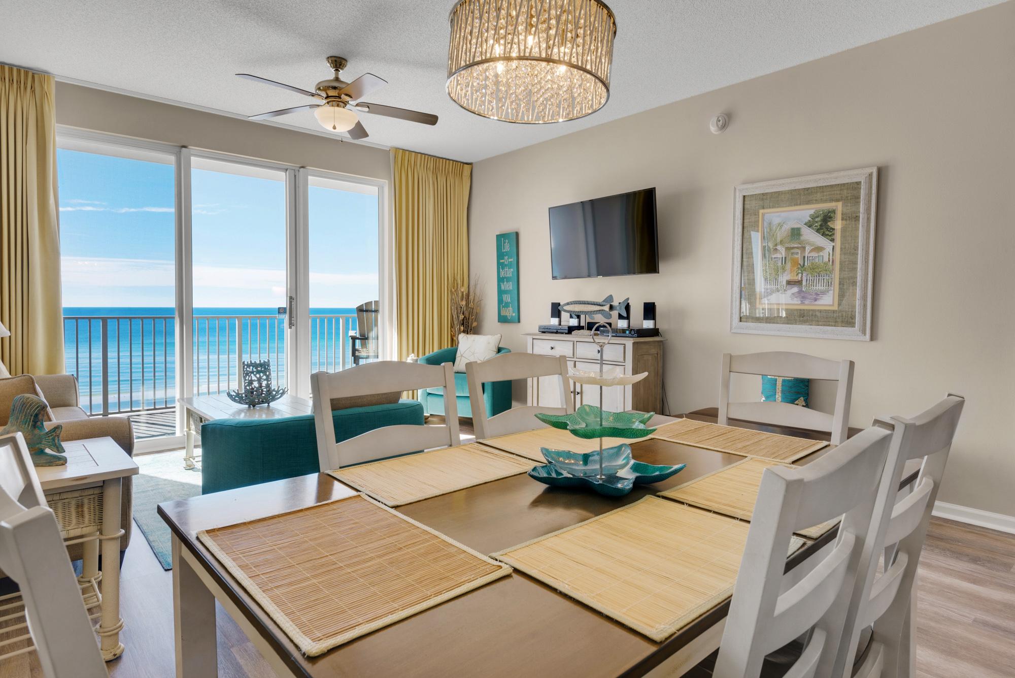 Majestic Sun 413B - Beautiful Gulf Views From Dining Area