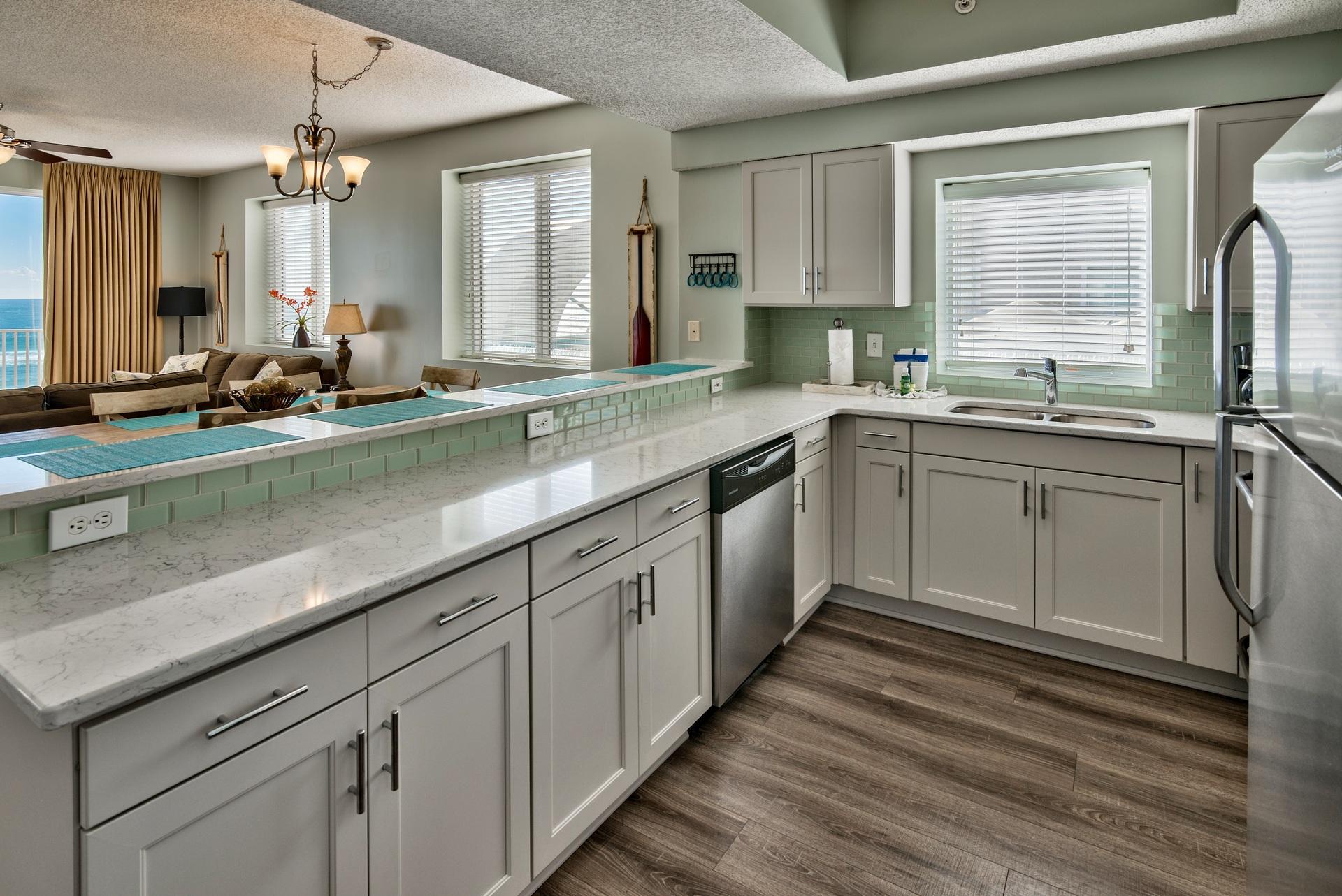 Majestic Sun 414A - Kitchen Featuring Stainless Steel Appliances