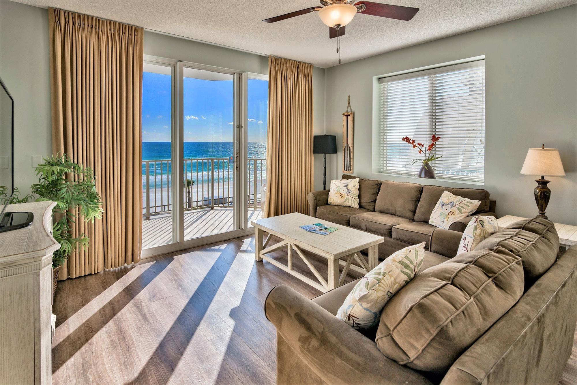 Majestic Sun 414A - Gulf View From The Living Area