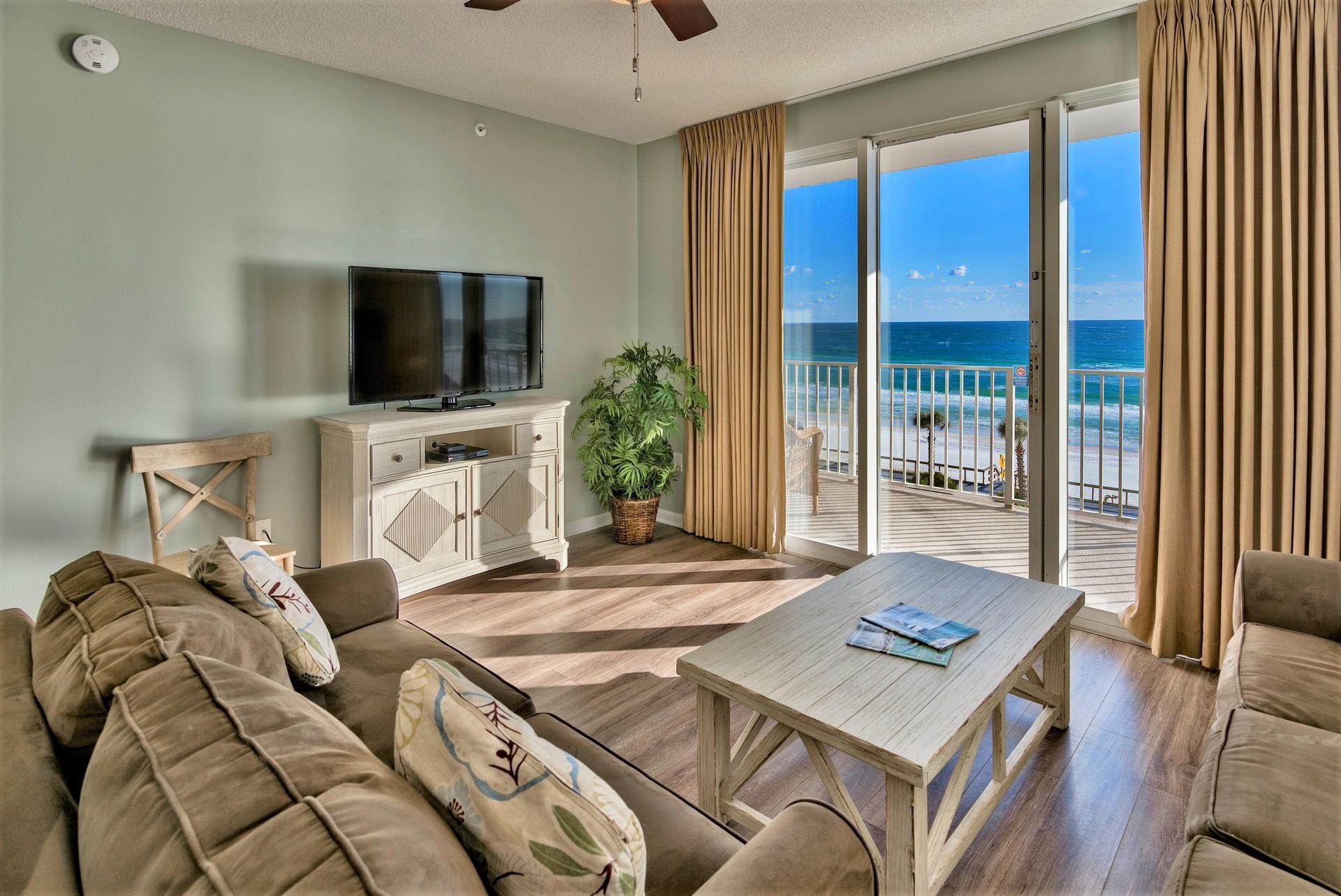 Majestic Sun 414A - Gulf View From The Living Area