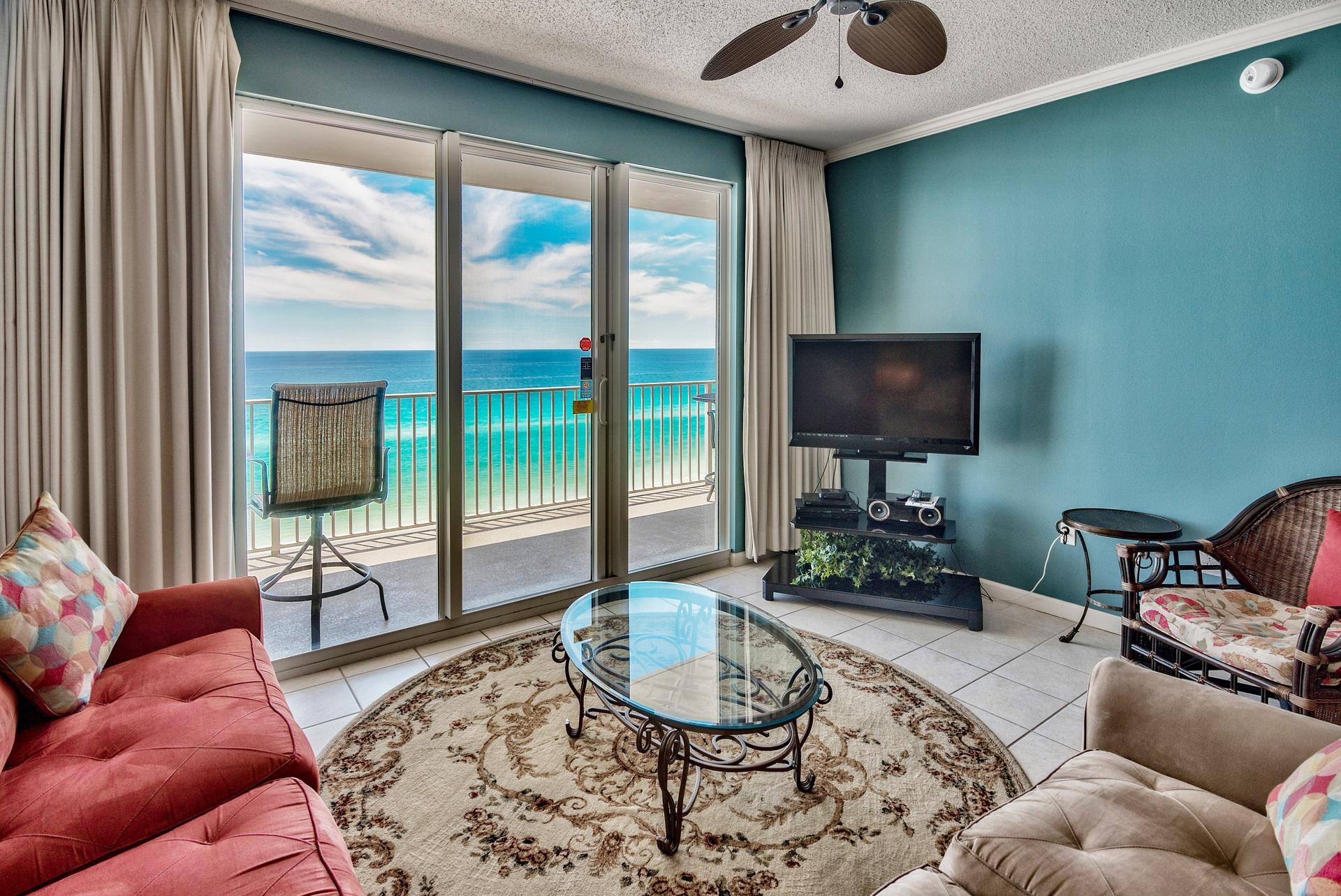 Majestic Sun 911A - Gulf View From the Living Room
