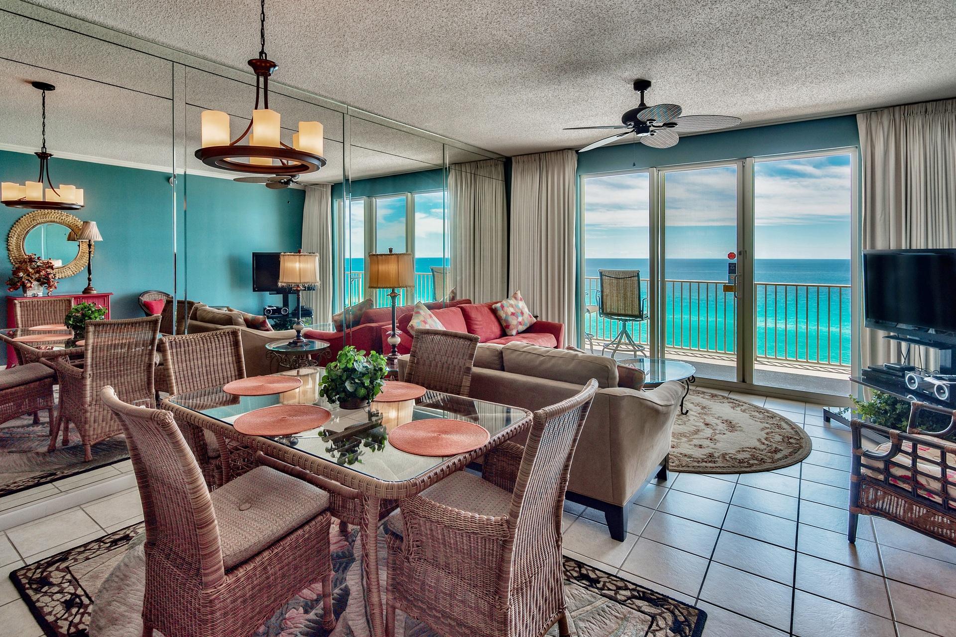 Majestic Sun 911A -  Gulf View from the Dining Room