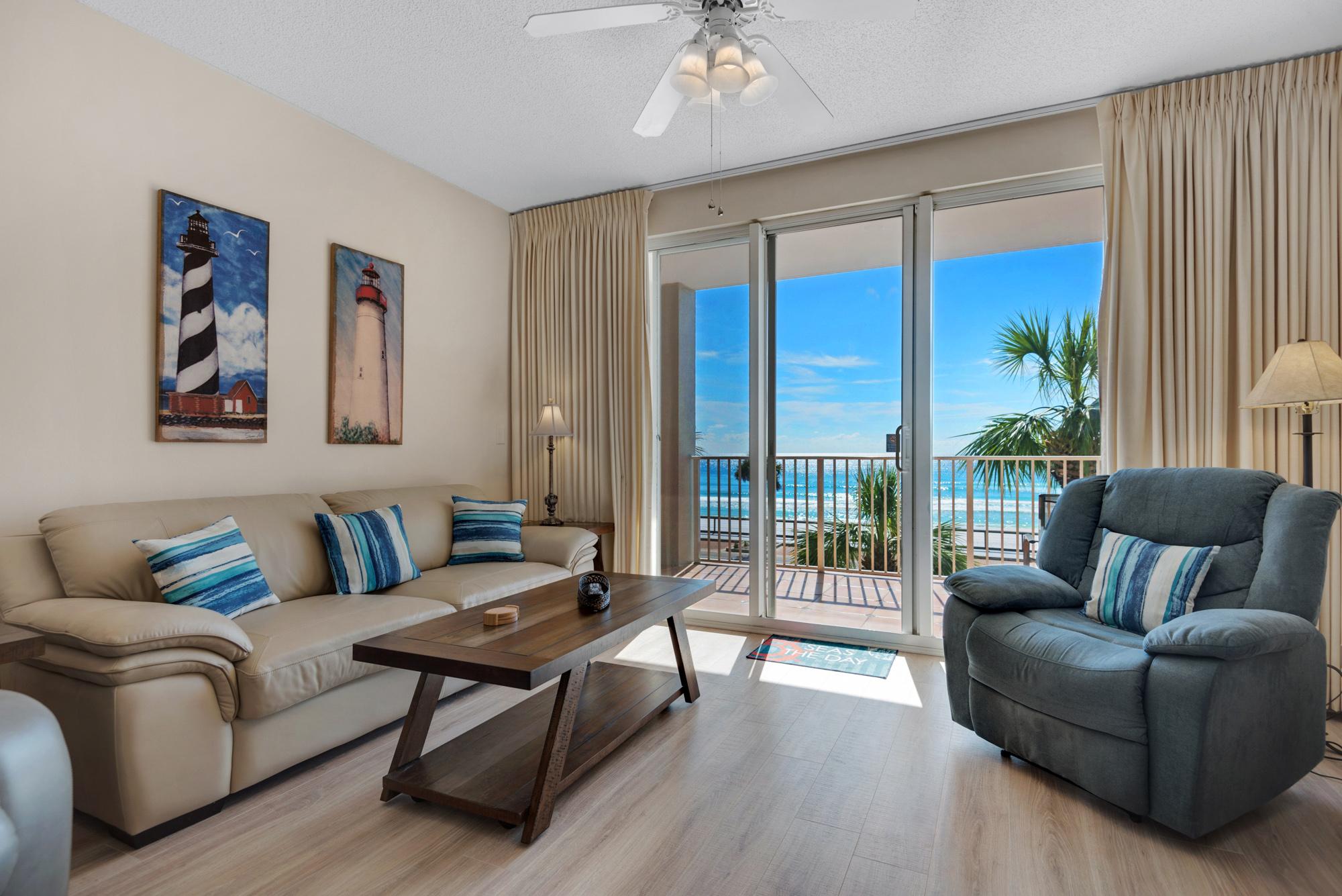 Majestic Sun 208A - Beautiful Gulf Views From Living Area