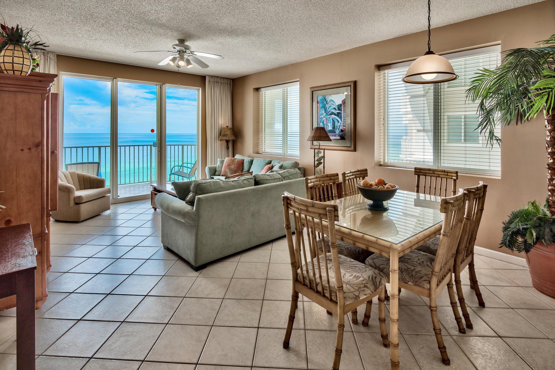 Majestic Sun A914 -  Gulf view from the Open Living Space