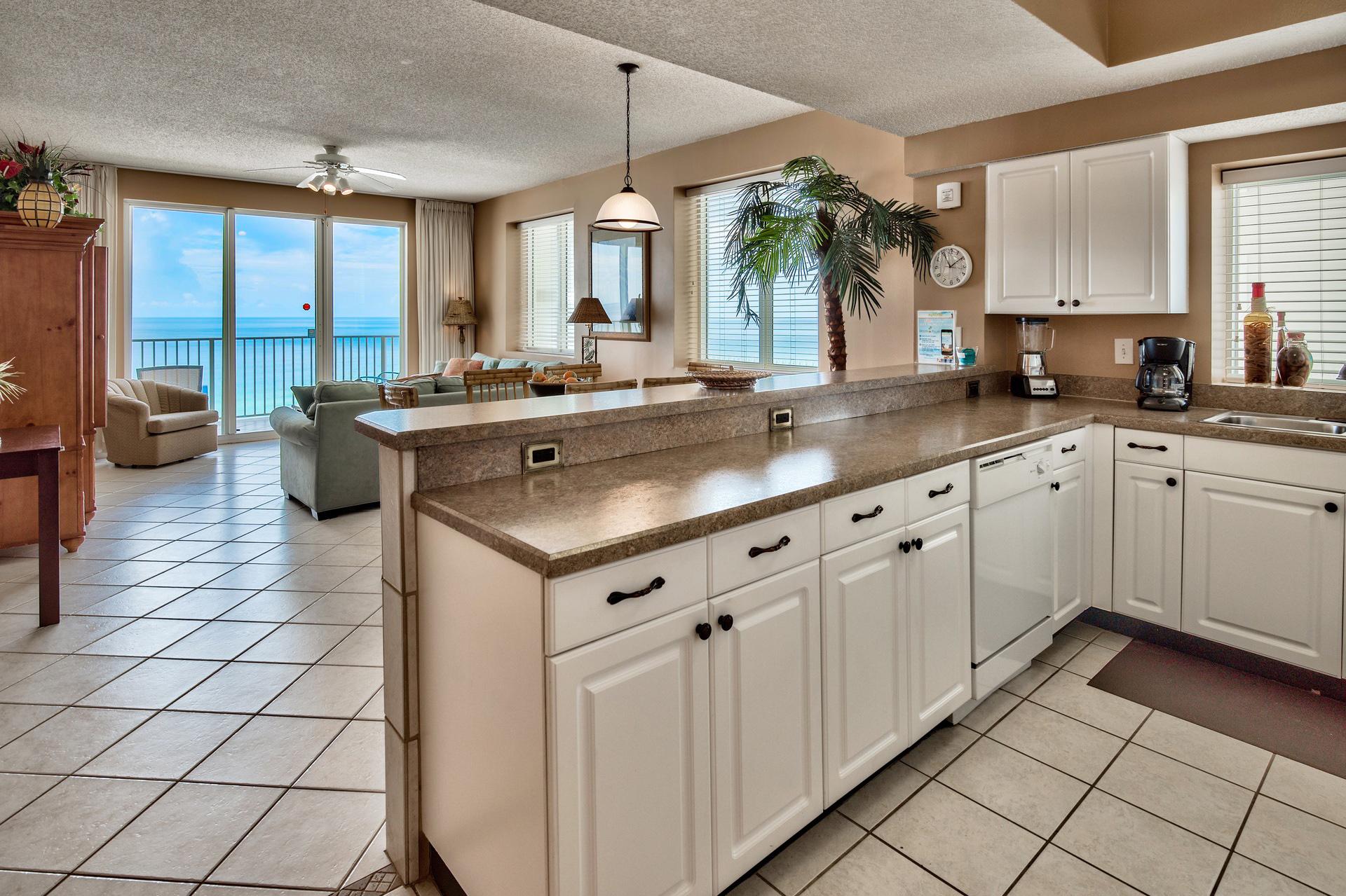 Majestic Sun A914 - Gulf Views from the Kitchen Area