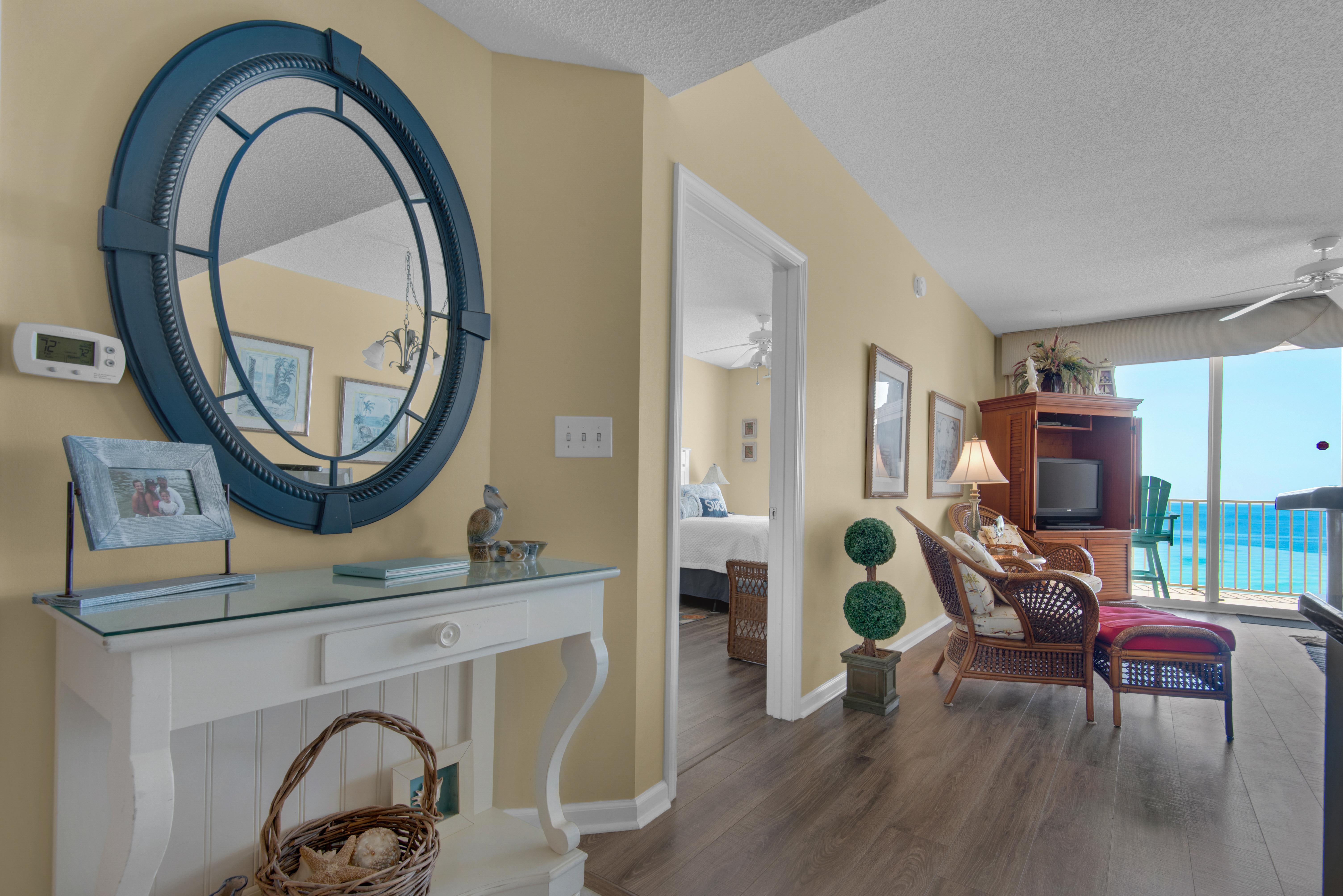 Majestic Sun 704B - Gulf View from Living Room