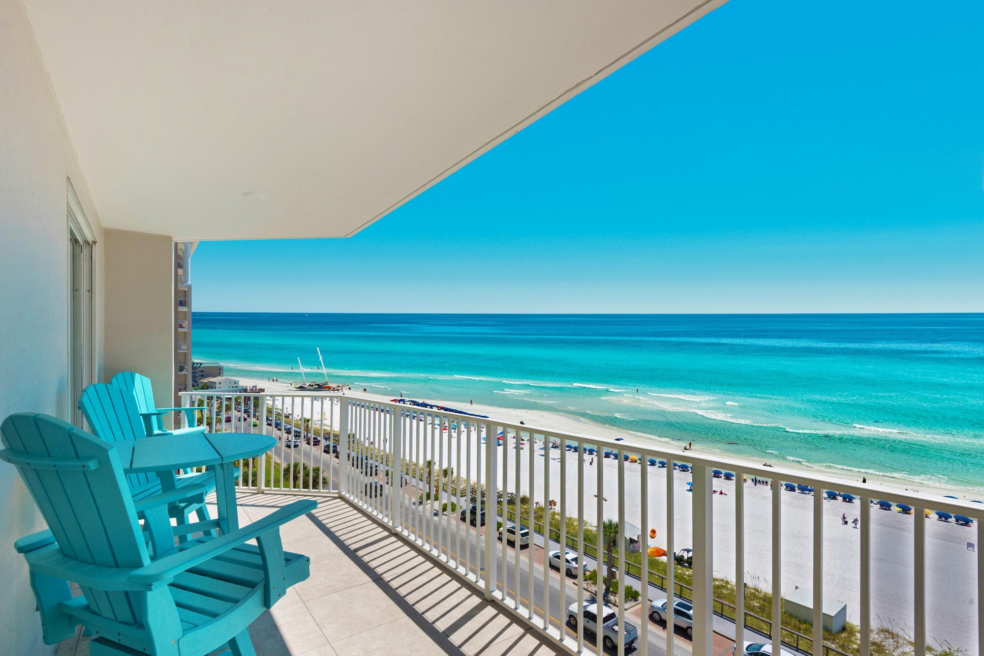 Majestic Sun 704B - Private Balcony with Beautiful Gulf Views