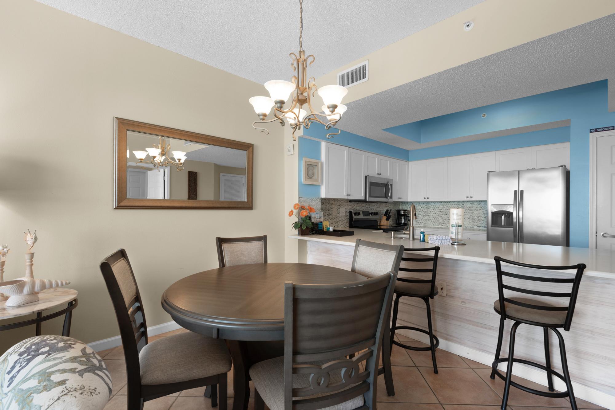 Majestic Sun 704A - Dining Area, Breakfast Bar, and Kitchen