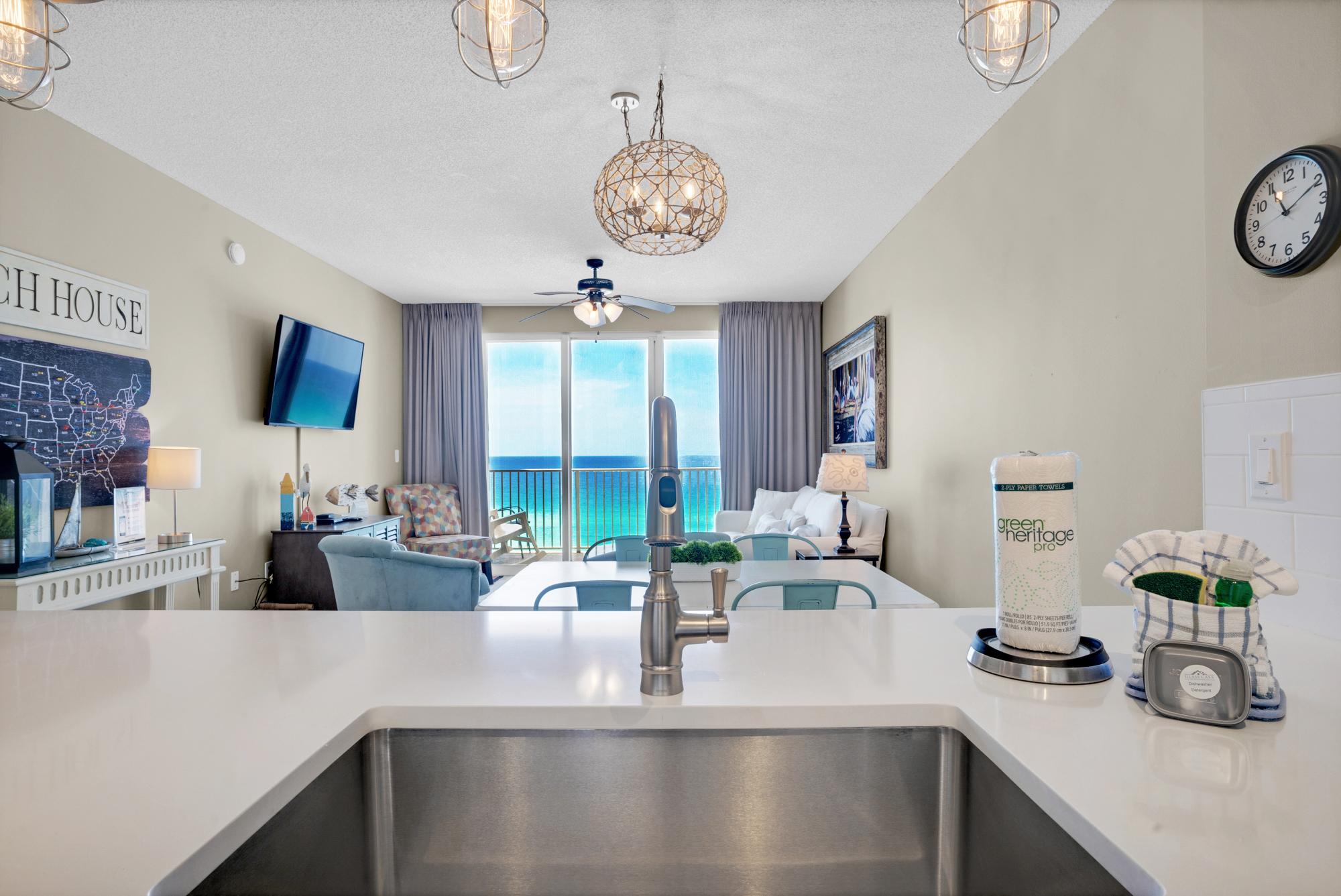Majestic Sun 705B - Beach Views From Kitchen