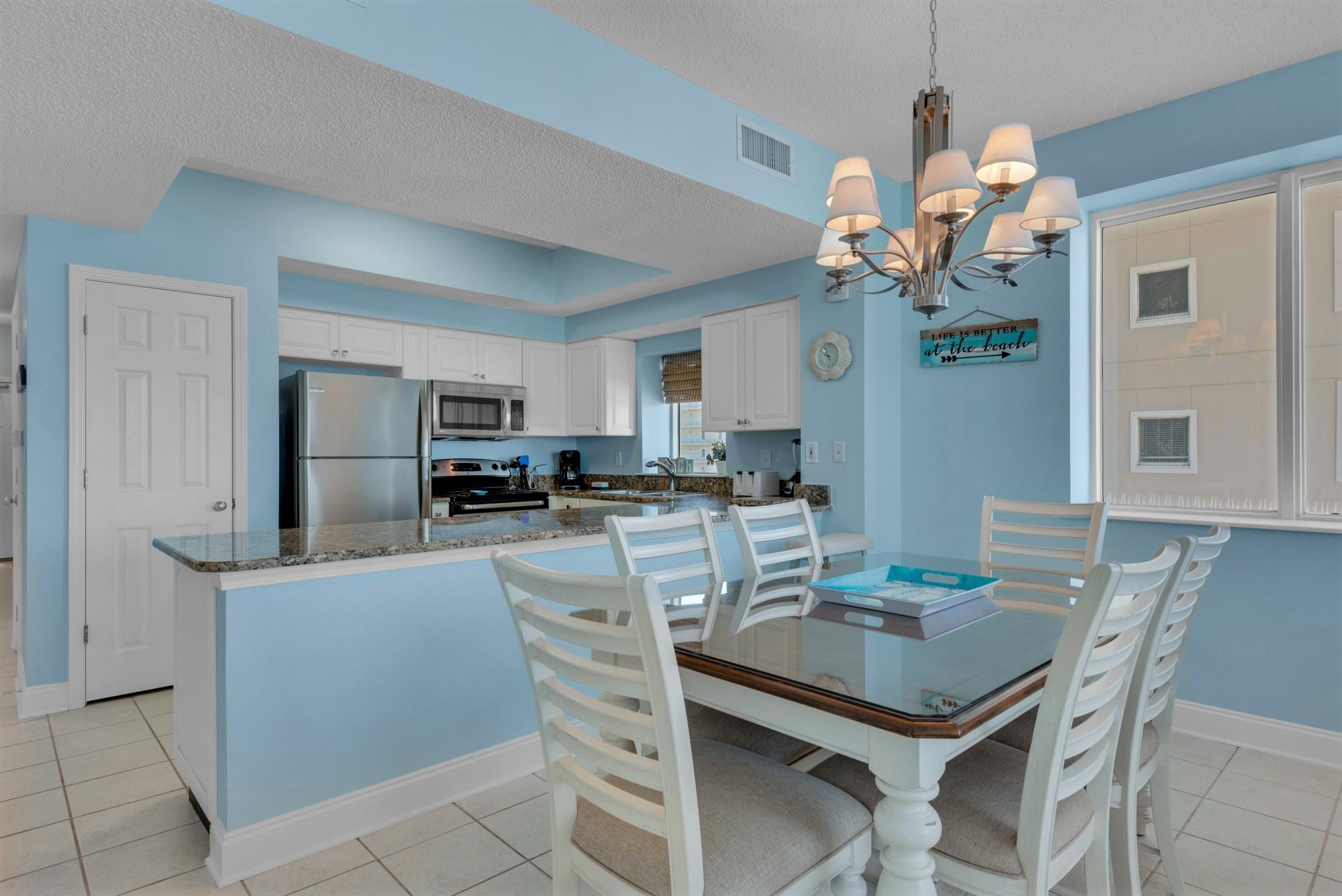 Majestic Sun 701B - Dining Area and Kitchen