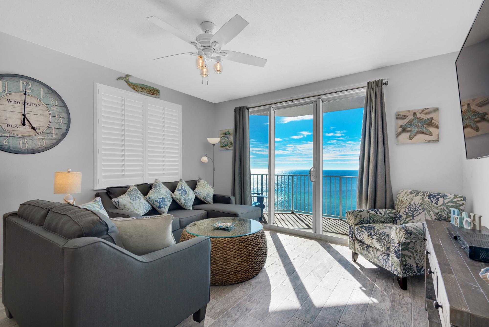 Majestic Sun 1101B - Beautiful Views From Living Area w/ HDTV