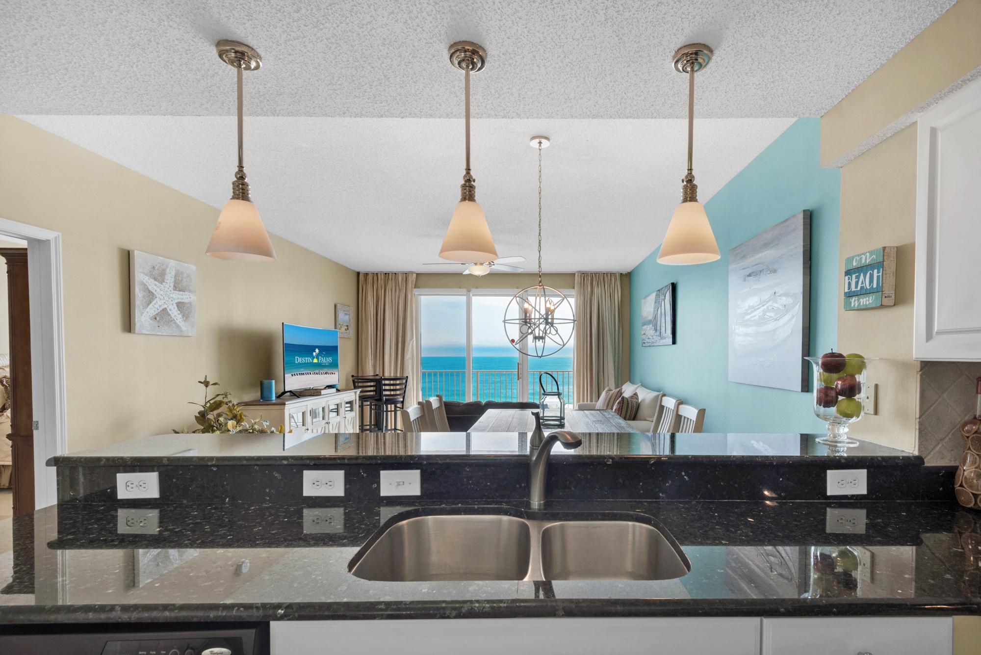 Majestic Sun 802A - Beautiful Gulf Views From Kitchen