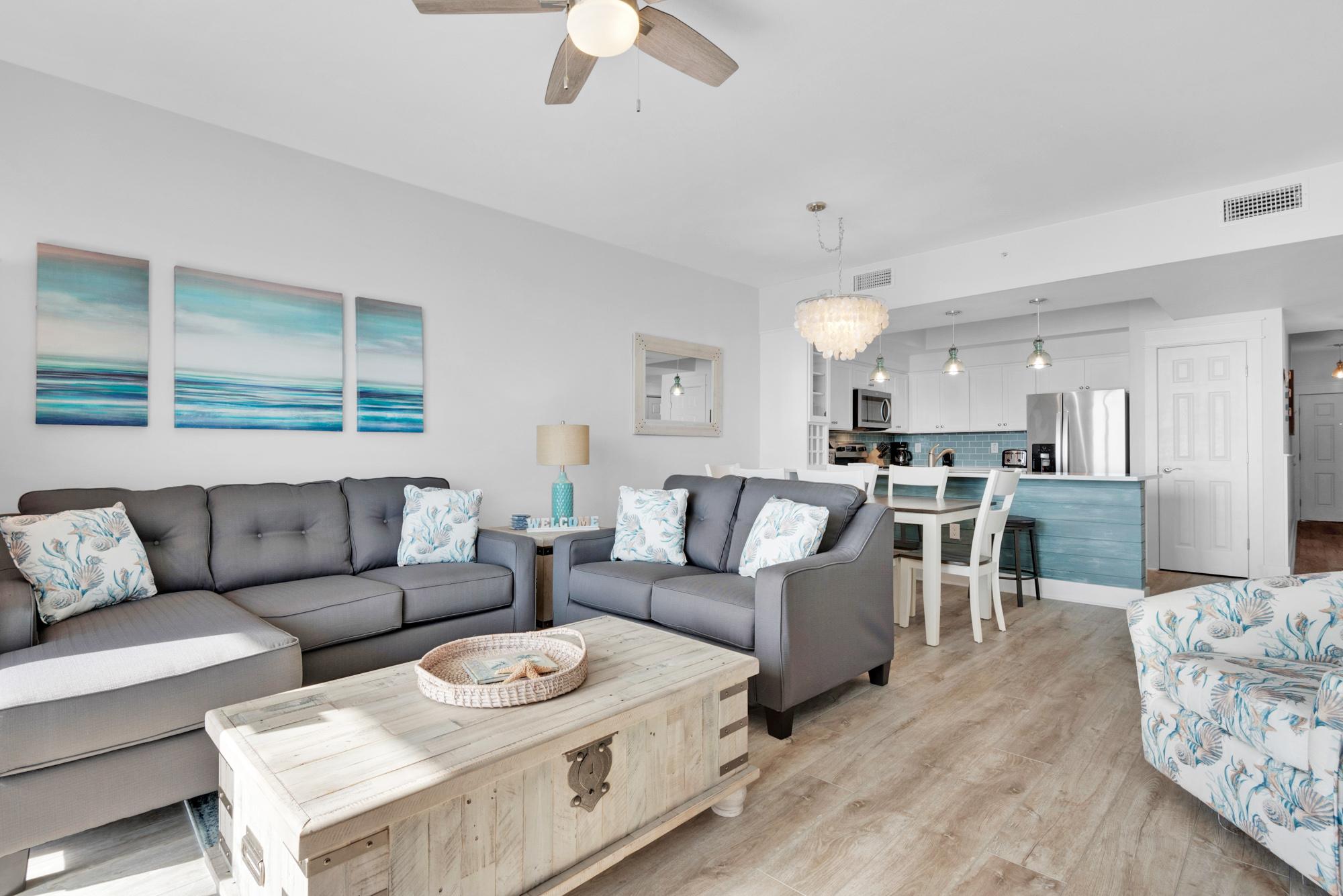 Majestic Sun 304B - Beach View Living Area, HDTV, Sleeper Sofa