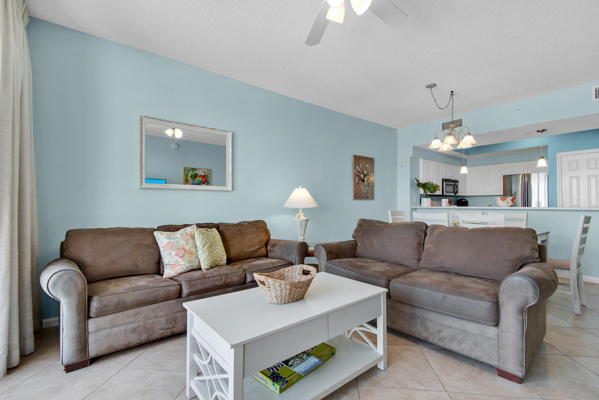 Majestic Sun 605A - Beach View Living Area, HDTV, Sleeper Sofa