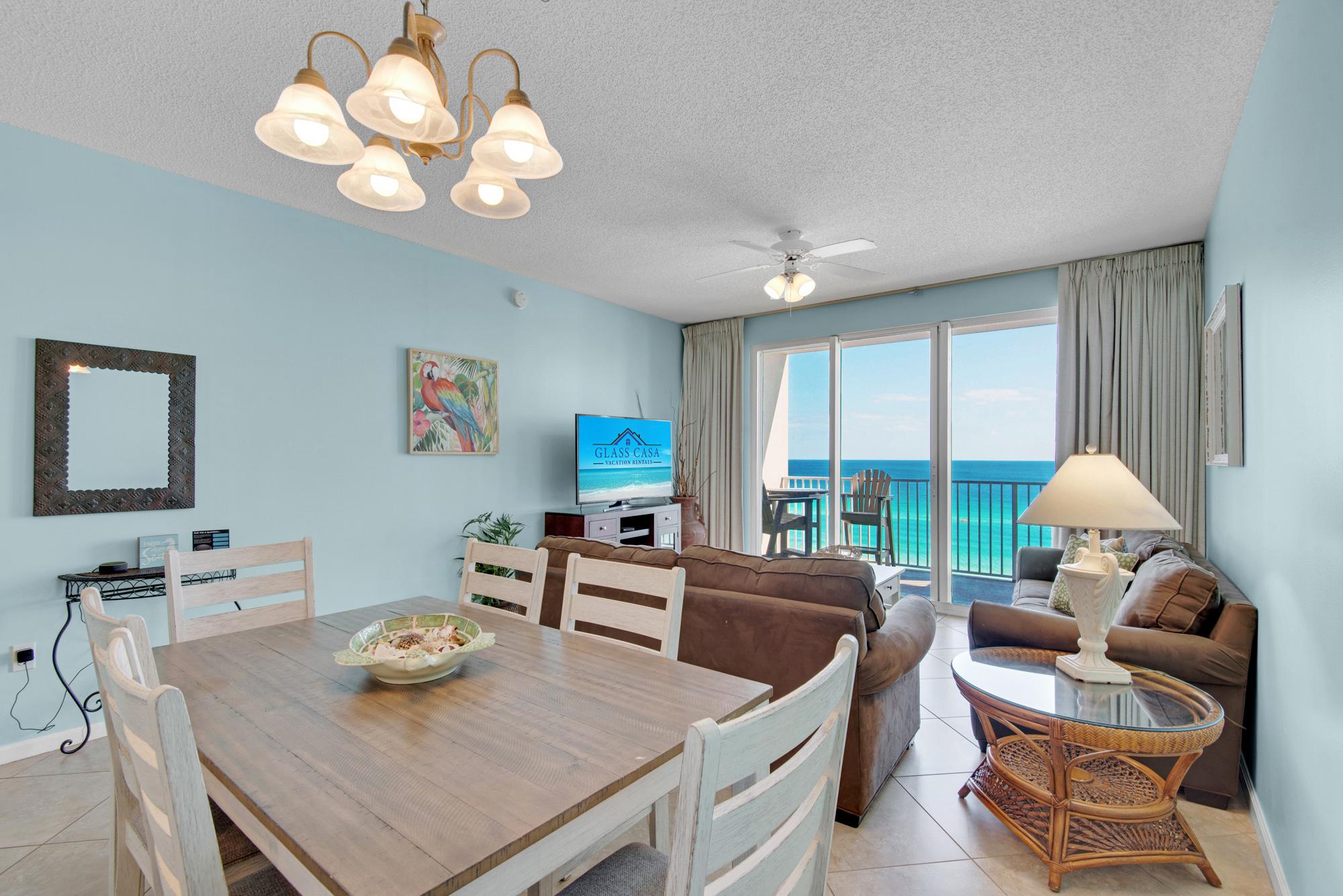 Majestic Sun 605A - Beautiful Beach Views From Dining Area