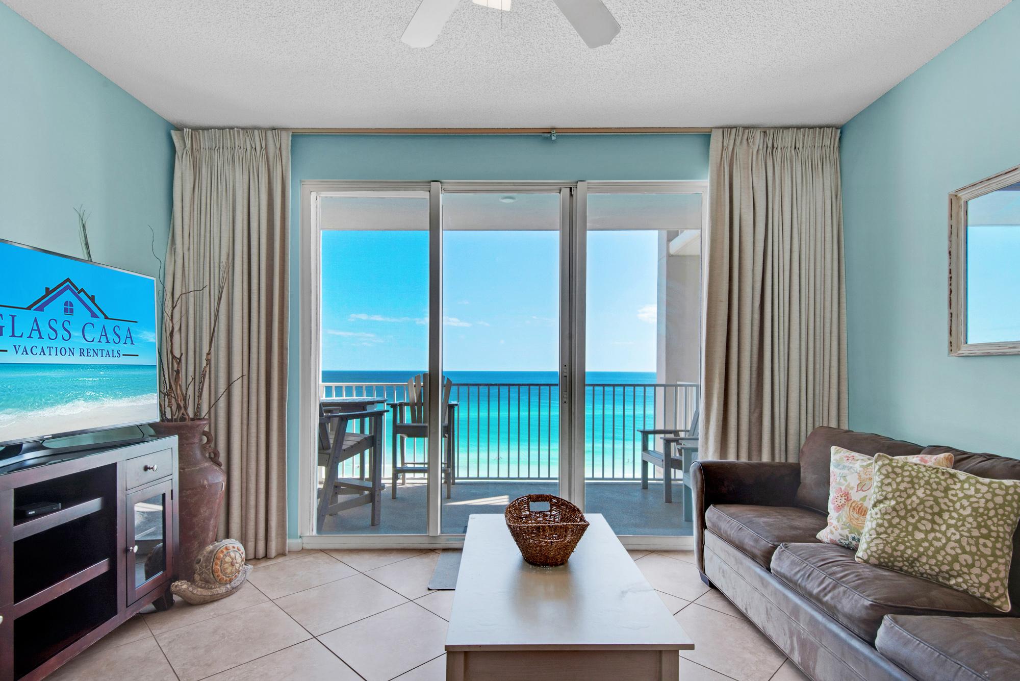 Majestic Sun 605A - Beach View Living Area, HDTV, Sleeper Sofa