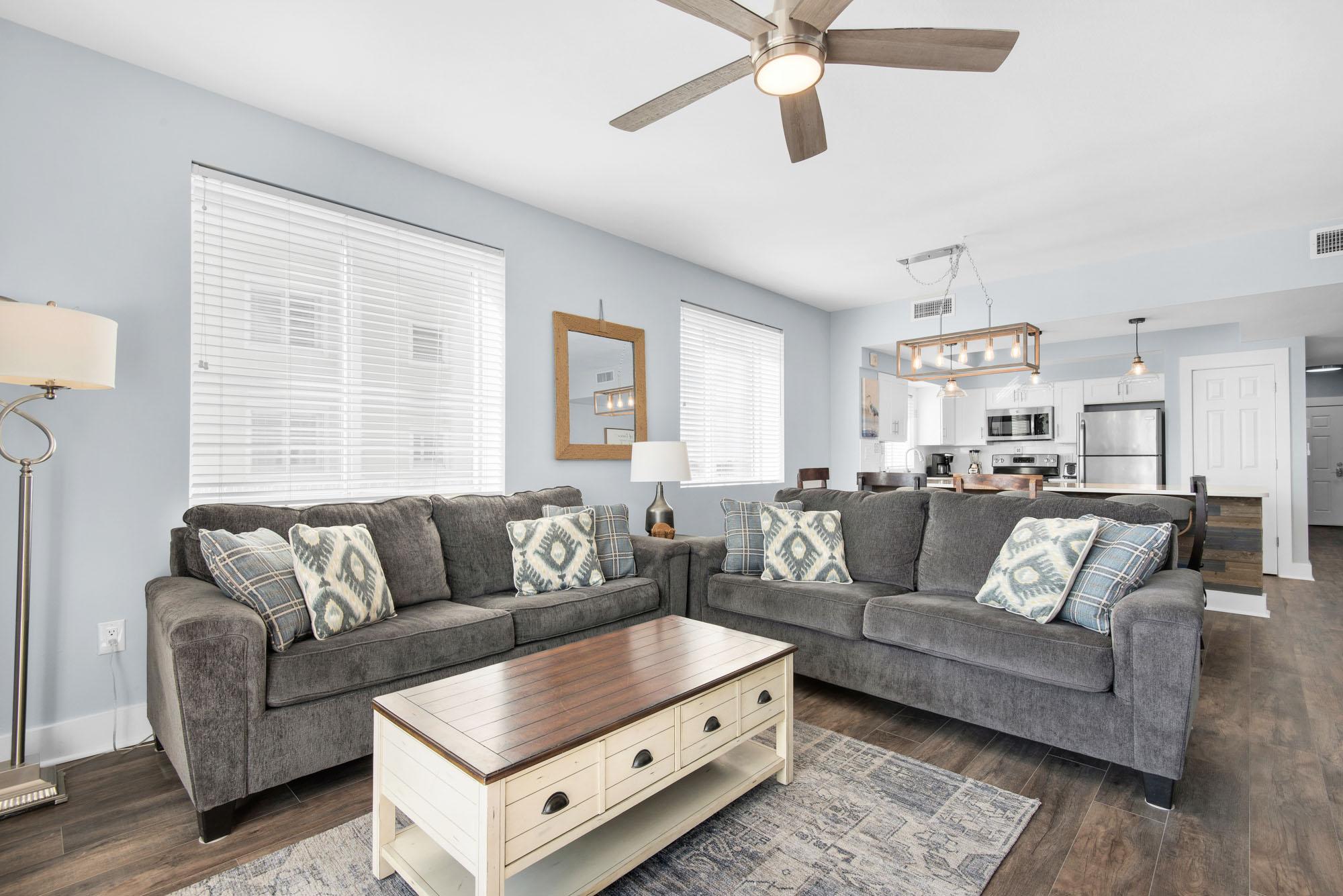 Majestic Sun 614A - Beach View Living Area, HDTV, Sleeper Sofa
