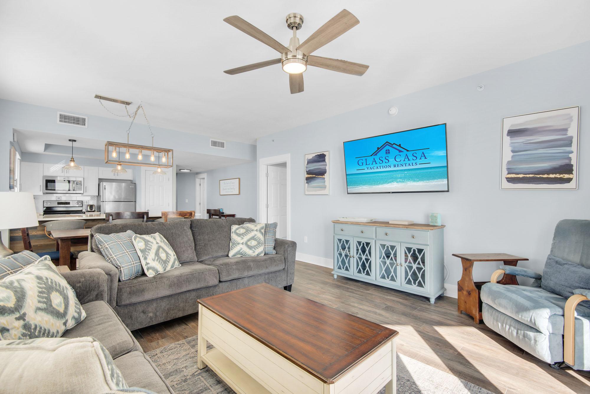 Majestic Sun 614A - Beach View Living Area, HDTV, Sleeper Sofa