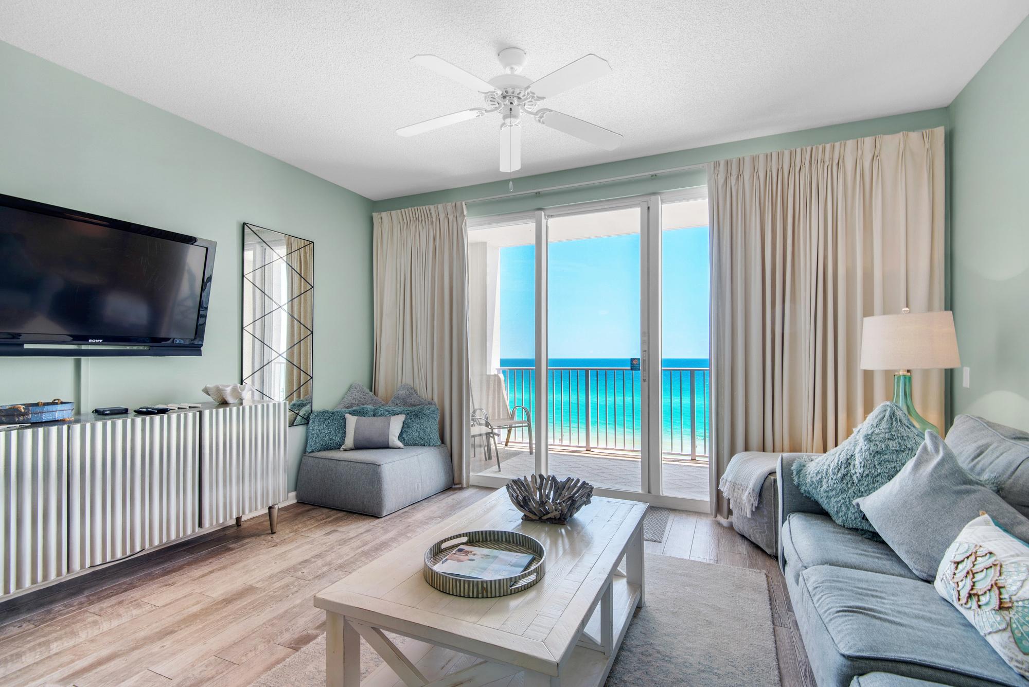 Majestic Sun 707B - Beach View Living Area w/ Sleeper, HDTV