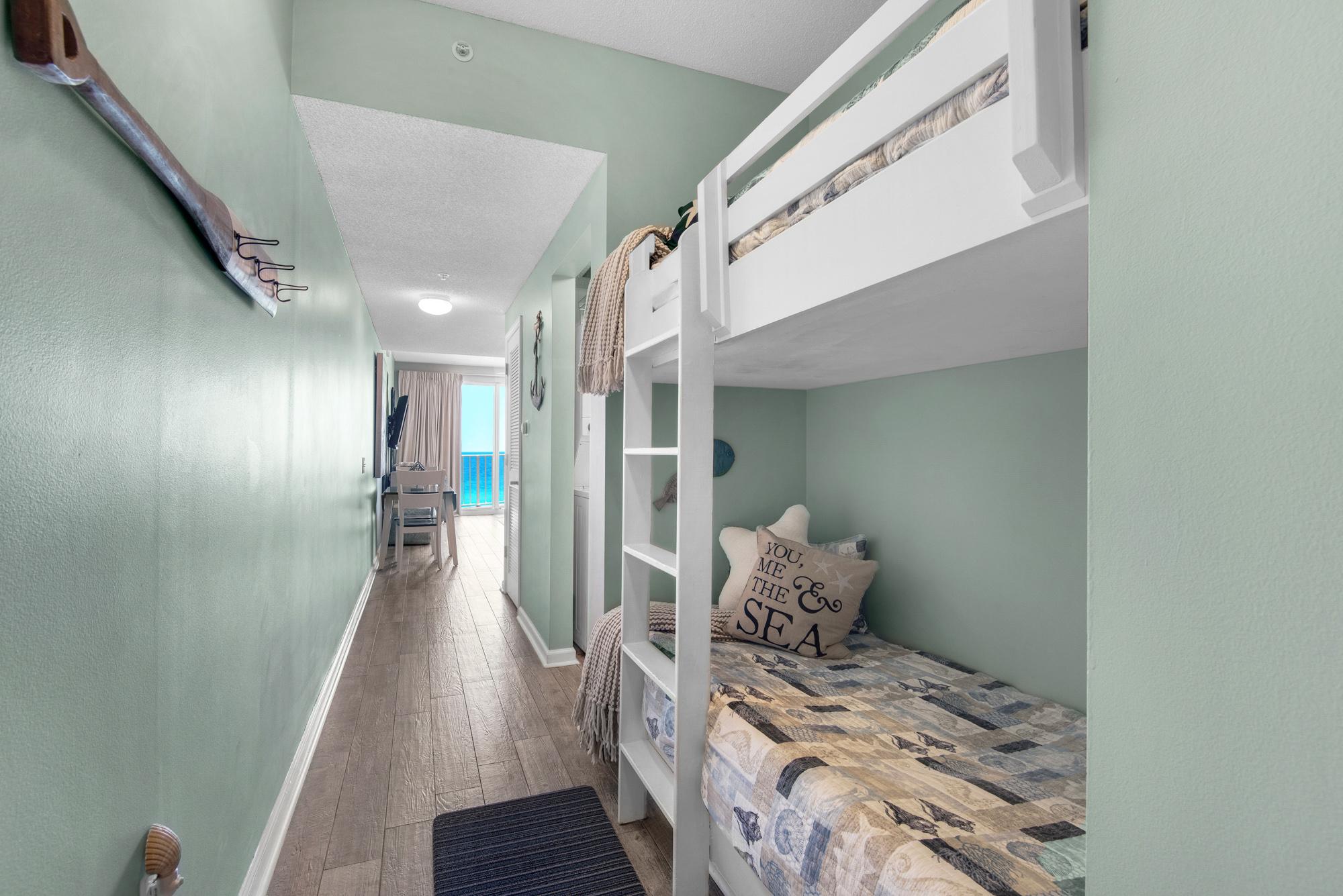 Majestic Sun 707B - Twin Over Twin Bunk Nook in Hallway