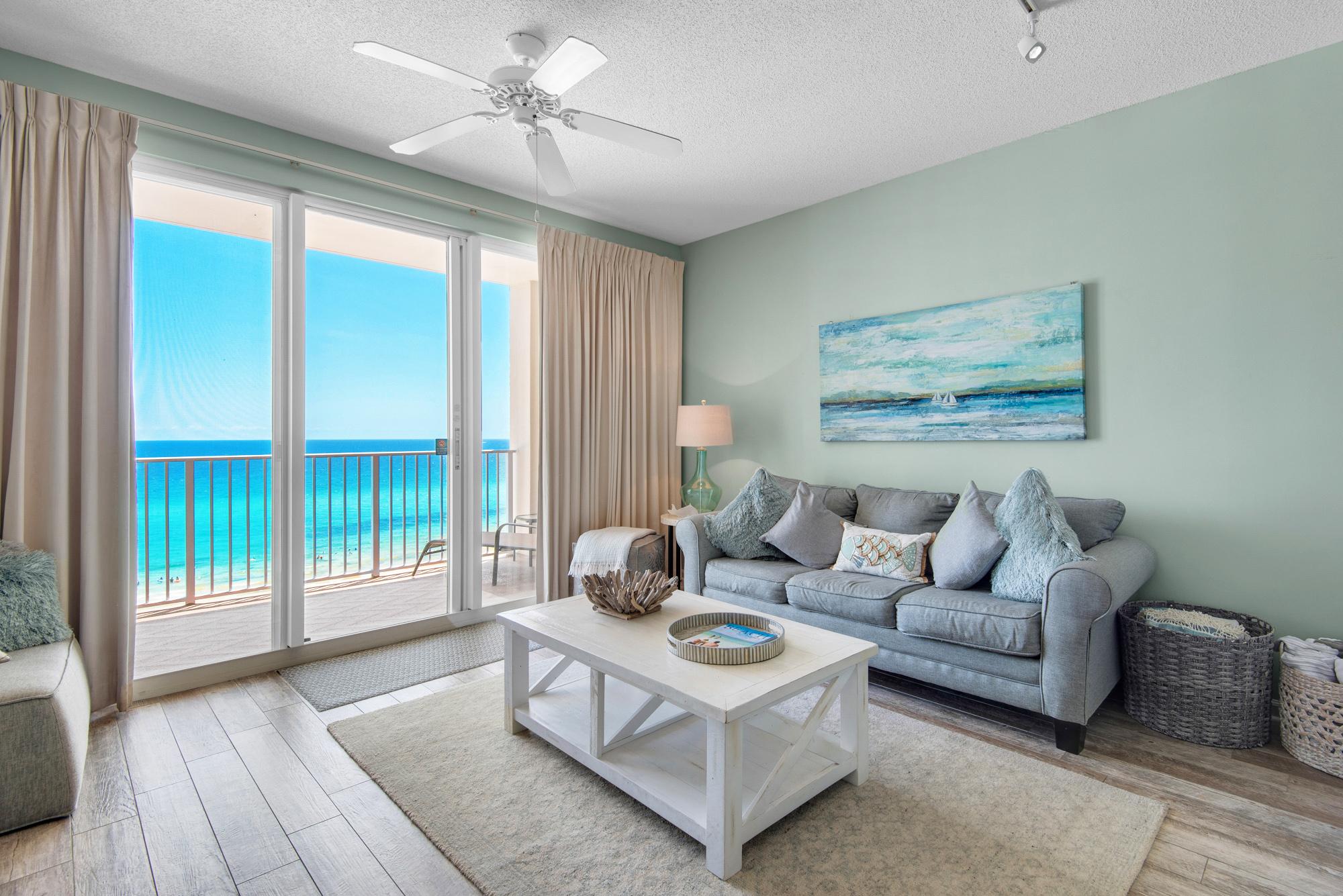 Majestic Sun 707B - Beach View Living Area w/ Sleeper, HDTV