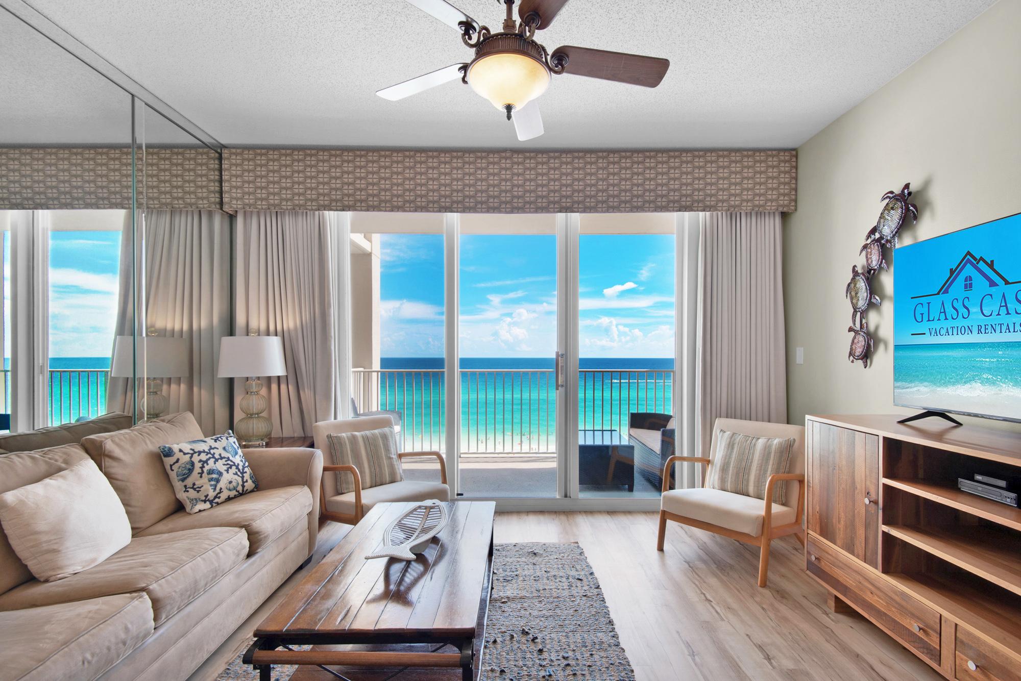 Majestic Sun 610B - Beach View Living Area, HDTV, Sleeper Sofa