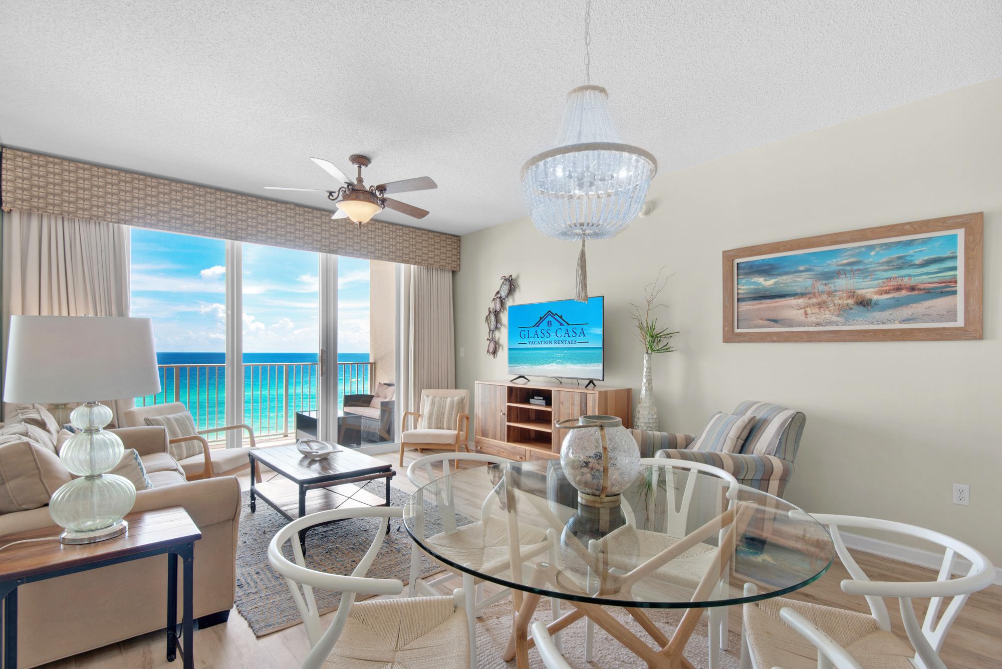 Majestic Sun 610B - Beautiful Beach Views From Dining Area