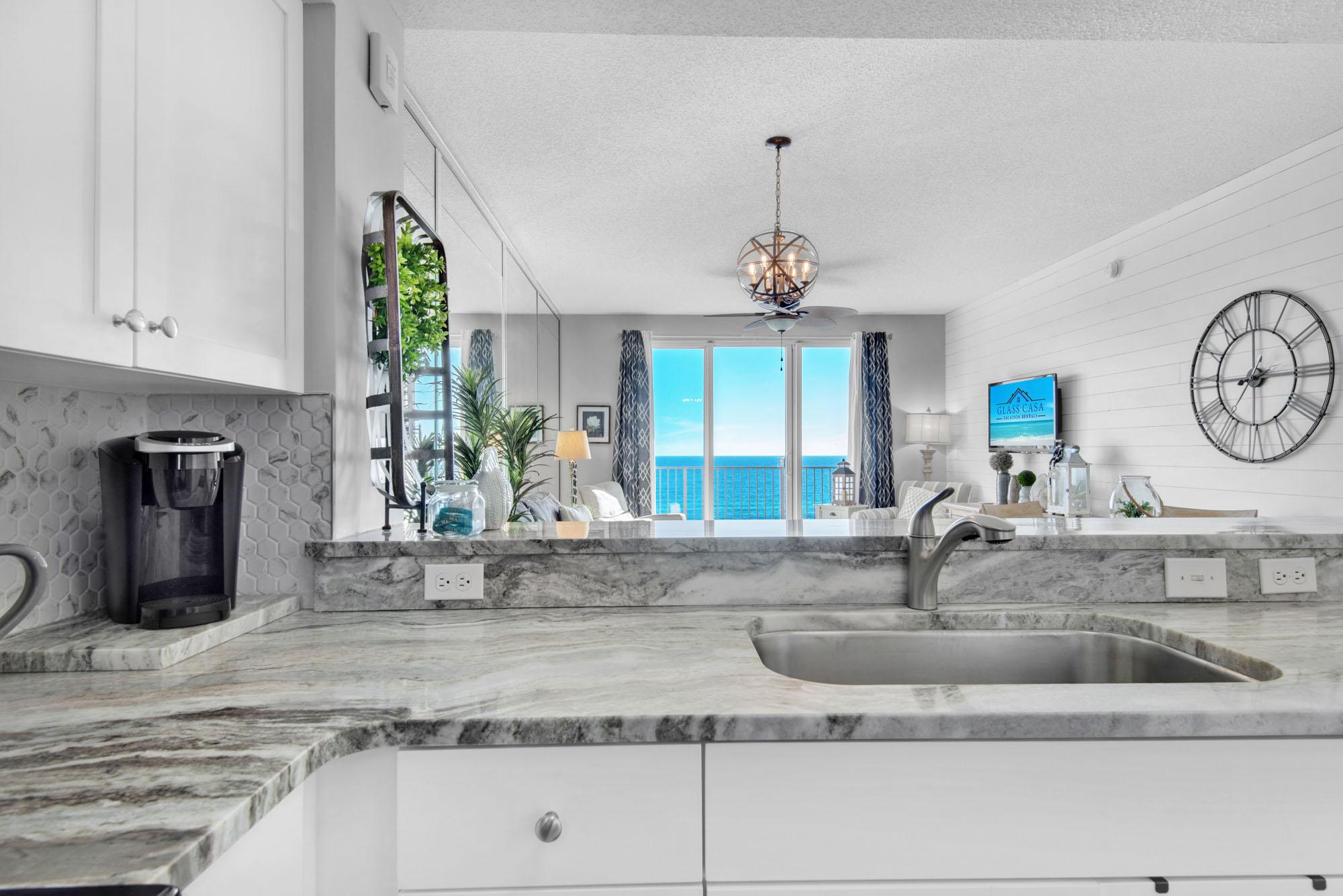 Majestic Sun 612B - Beach Views From Kitchen
