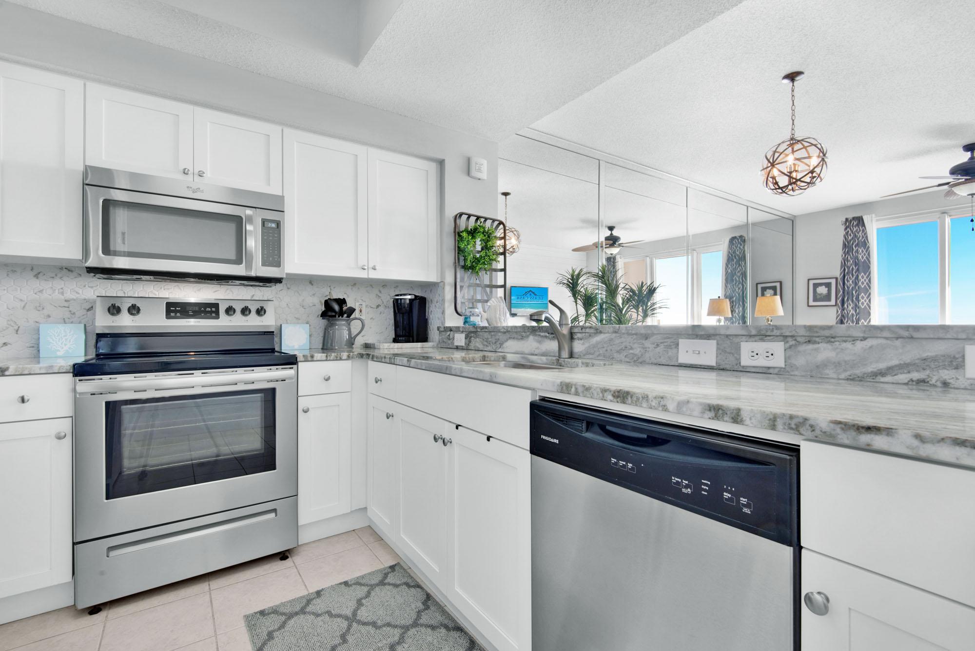 Majestic Sun 612B - Kitchen Featuring Stainless Steel Appliances