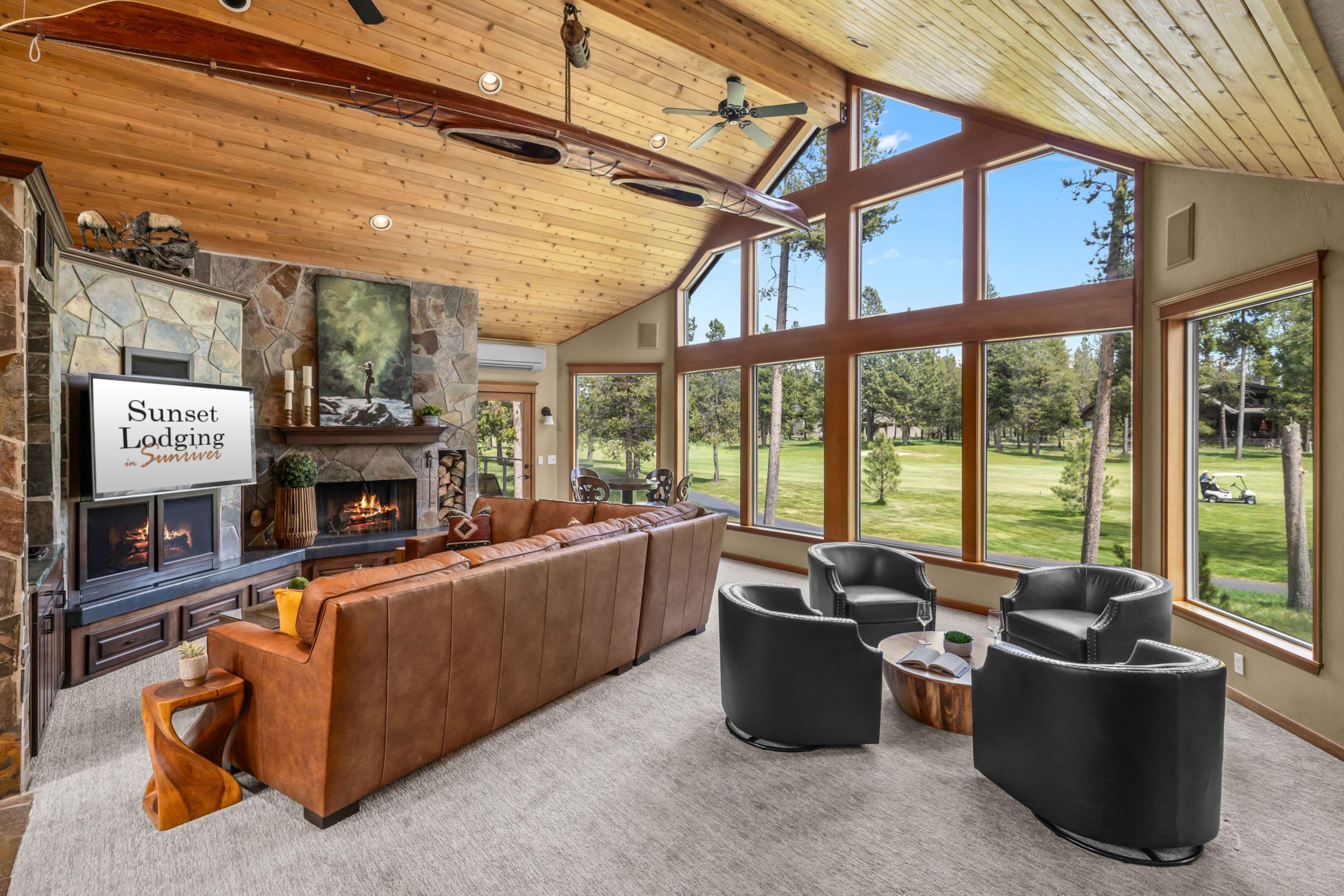 Luxury 6br Sunriver Home | A/c, Hot Tub, Game Room, Bikes + Sharc Passes - Oregon