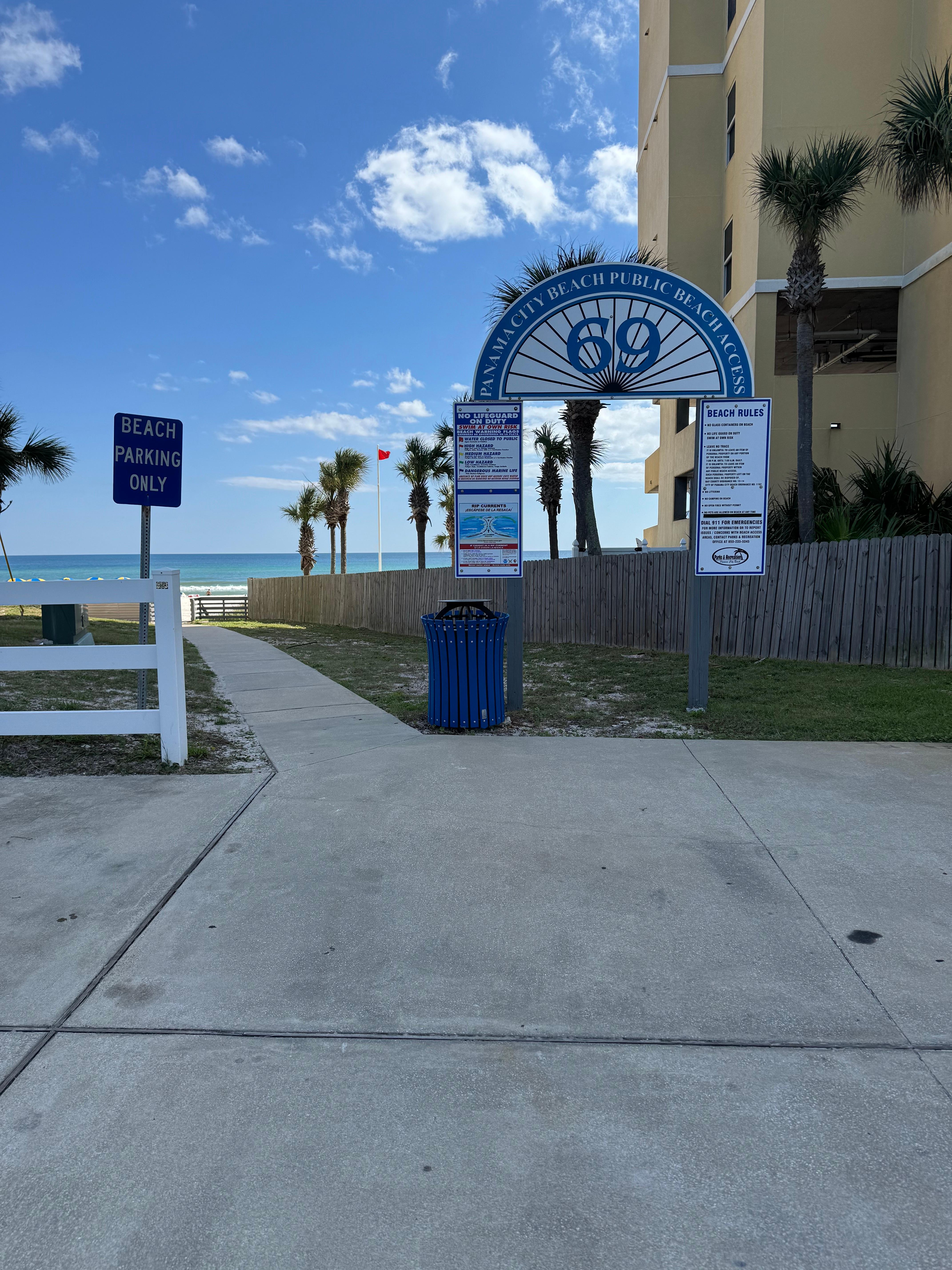 #69 with Golf cart parking