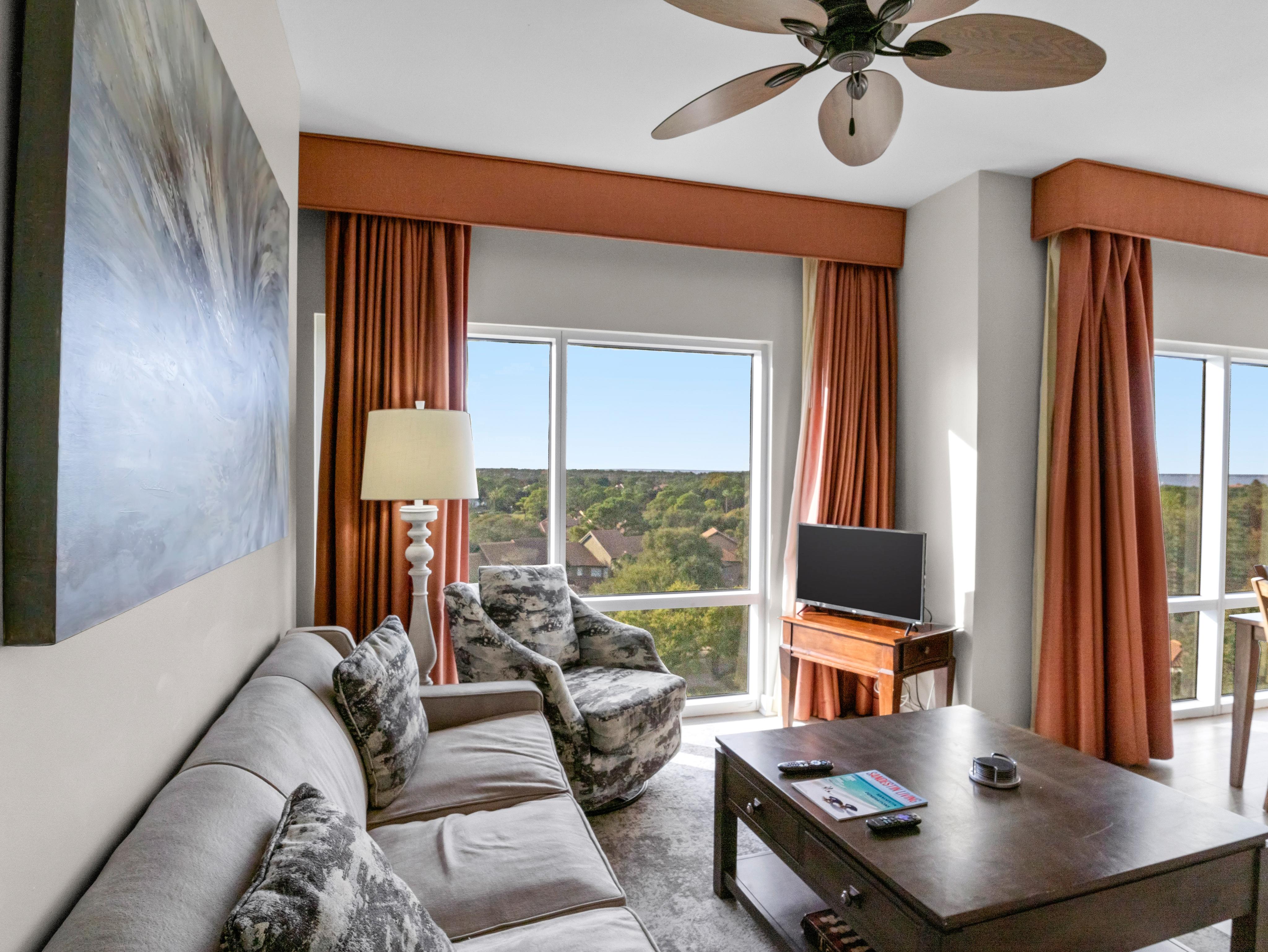 1BR Luau Condo 7th Floor Spanning Views of the resort and the Gulf at Sandestin Golf & Beach Resort 2