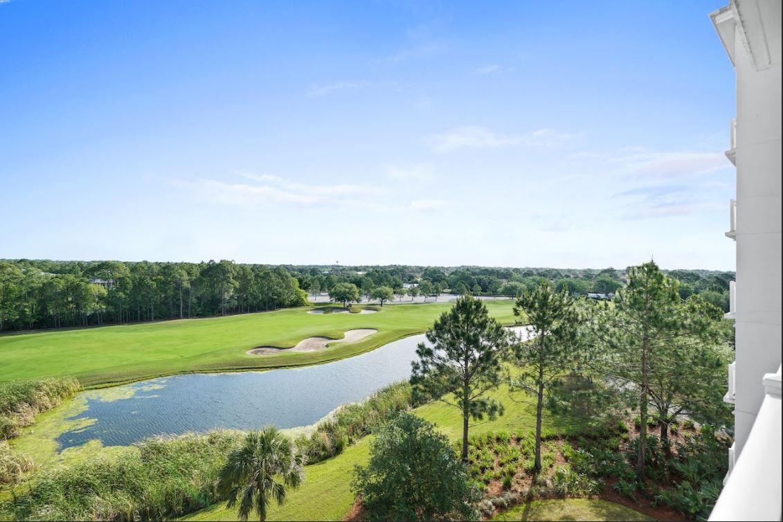 Beautiful Golf Course View at the Elation near Baytowne Wharf at Sandestin Golf and Beach Resort!