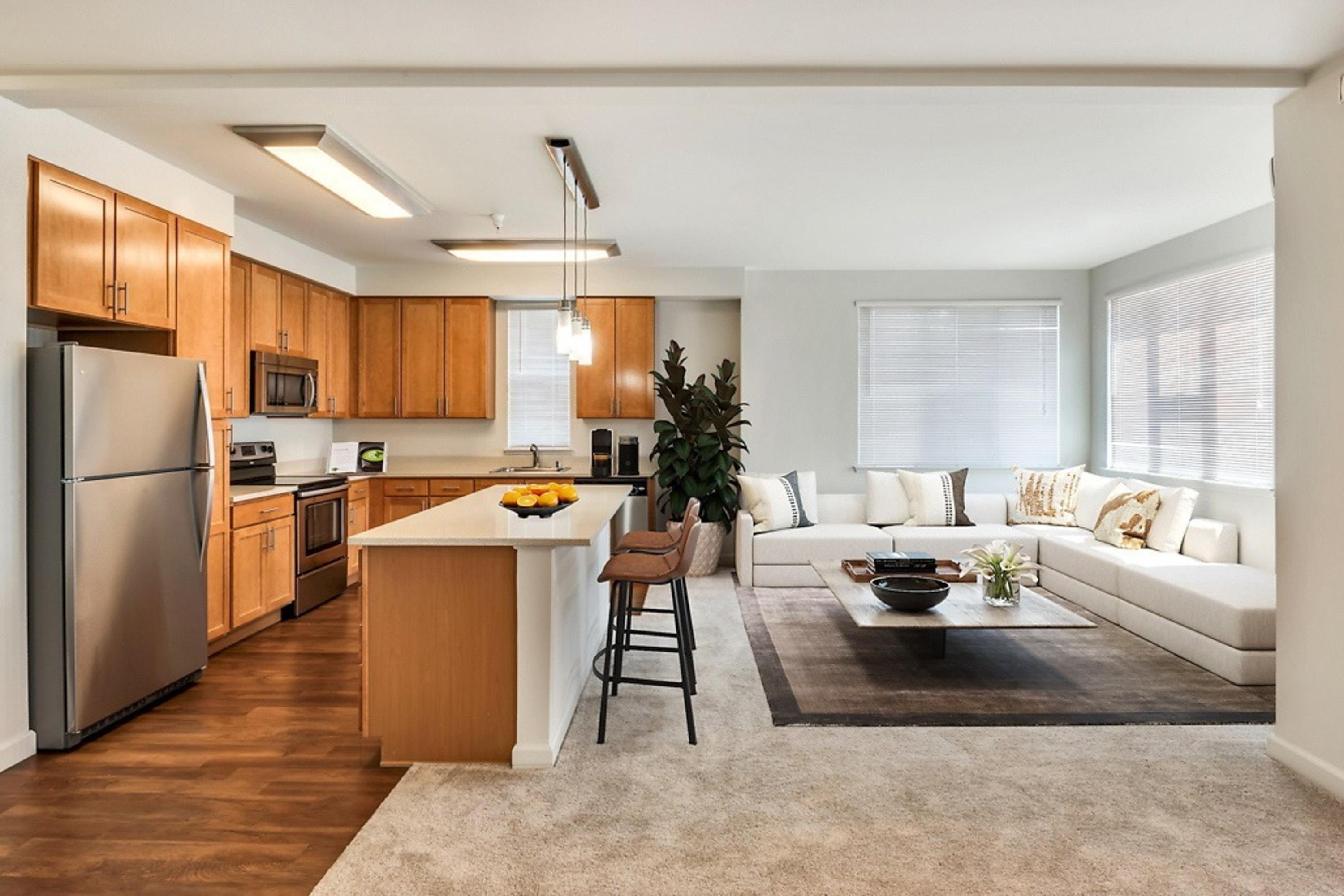 Upscale 2BR Living at VIA Apartments w Pool