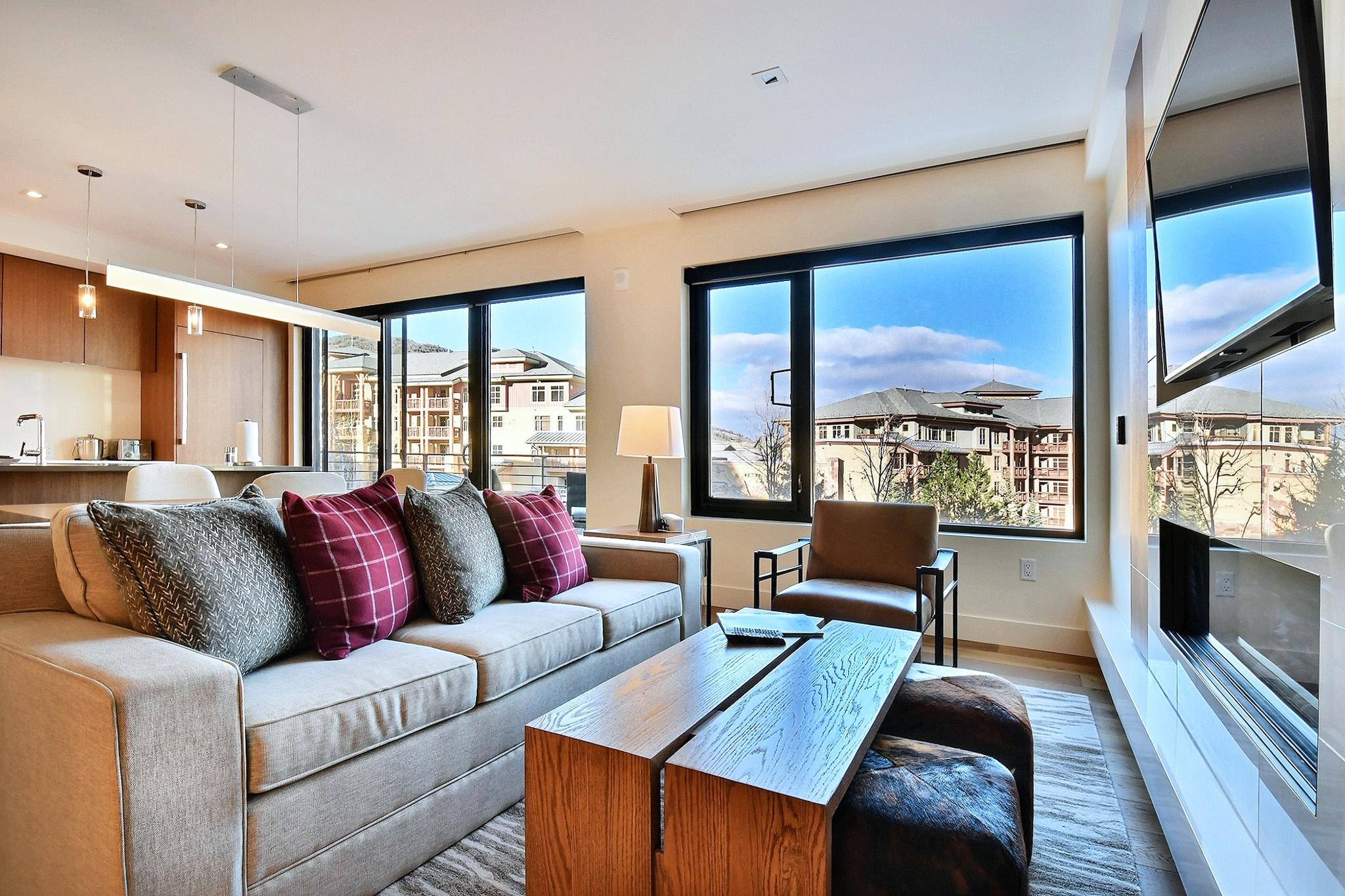 New & Luxury 1BR Residence in Canyons Village- Ski in/ski out! 1 Bedroom Condo