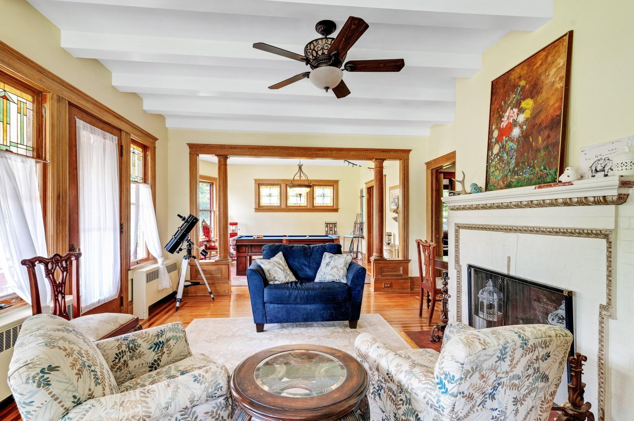 Mountain View Victorian with Convenient Location and Lots of Space to Play 5 Bedroom Farmhouse