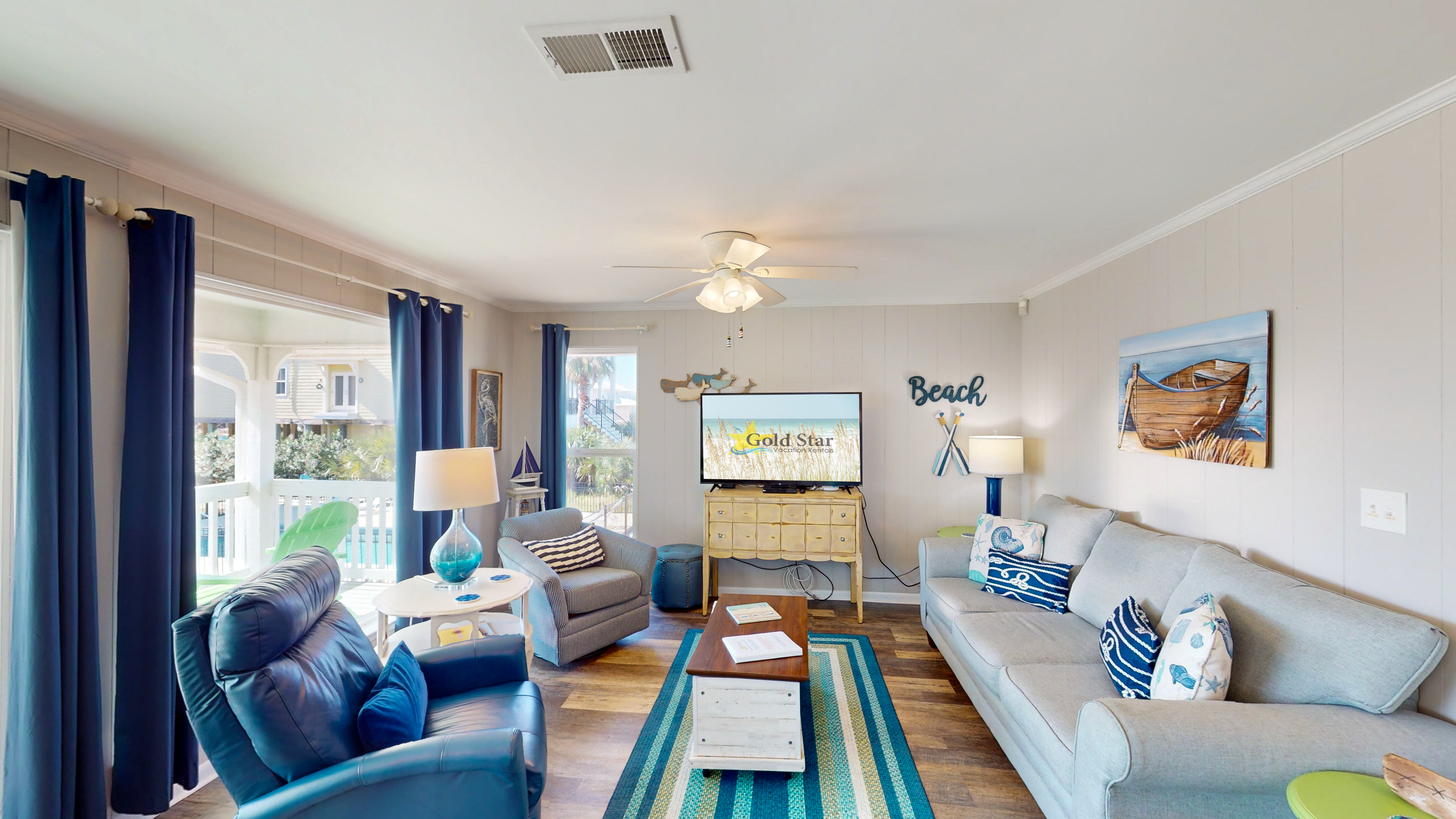 Beach Home with Private Pool & Beach Access - Sleeps 4