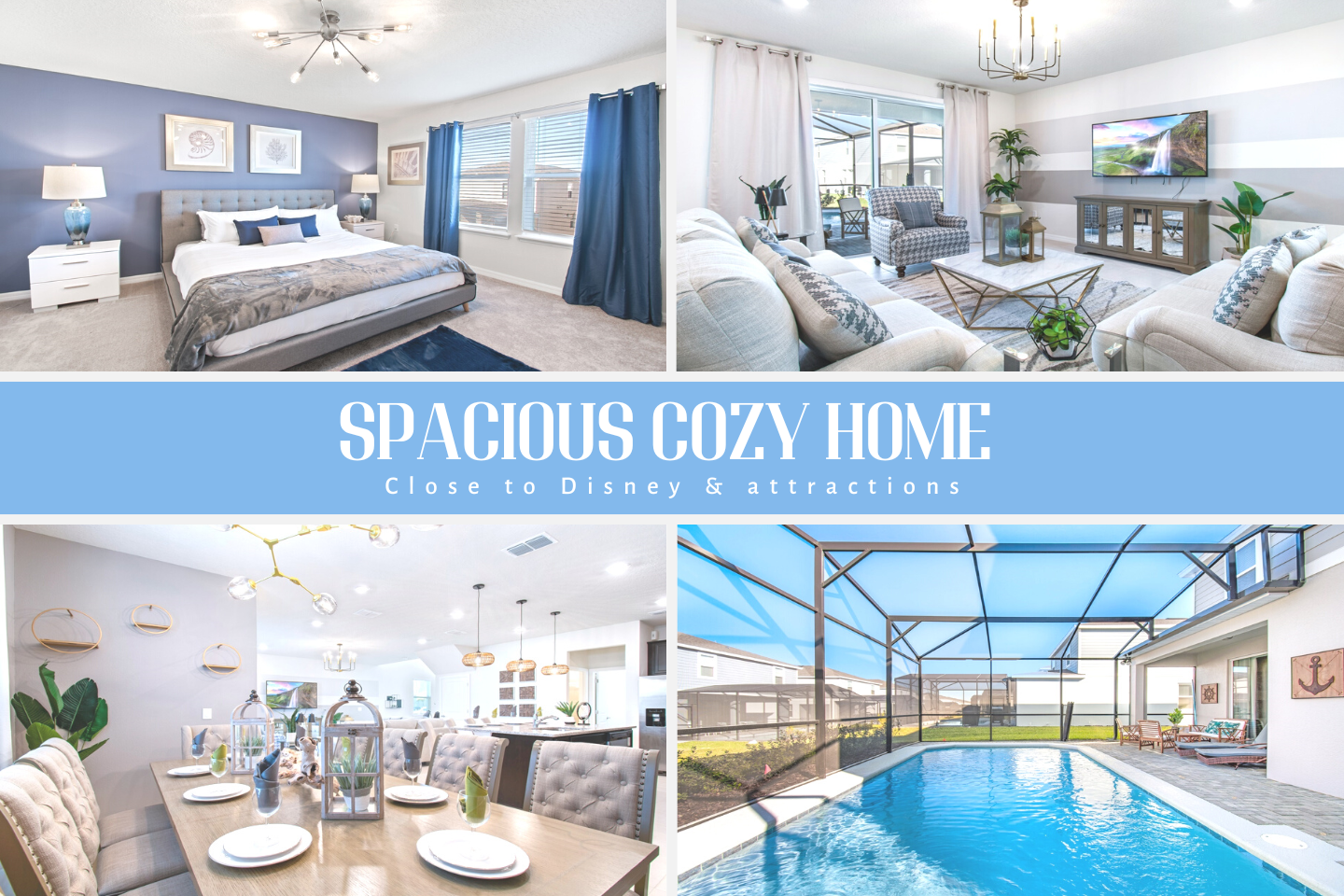 Windsor Island 5br Villa w/Private Pool Spa Disney