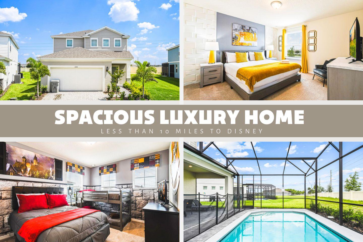 Windsor Island Resort 5br Villa Pool Near Disney