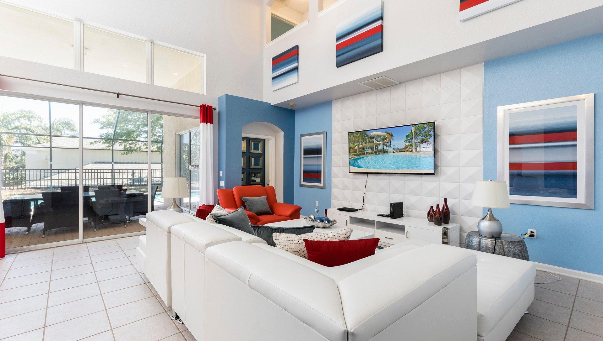 Windsor Hills 6BR Villa Pool/SPA Close to Disney