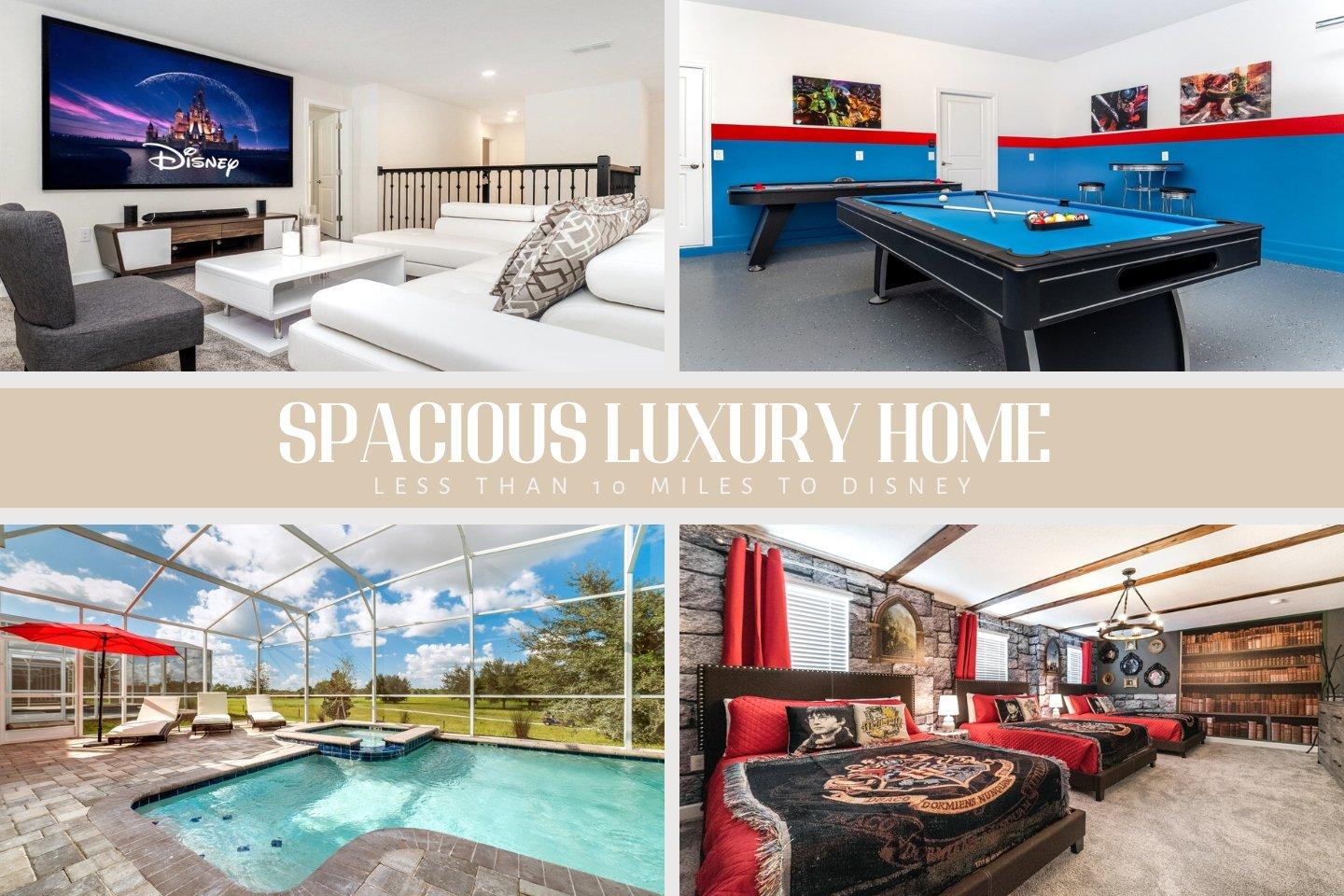 Spacious Luxury Home Near Disney & Universal