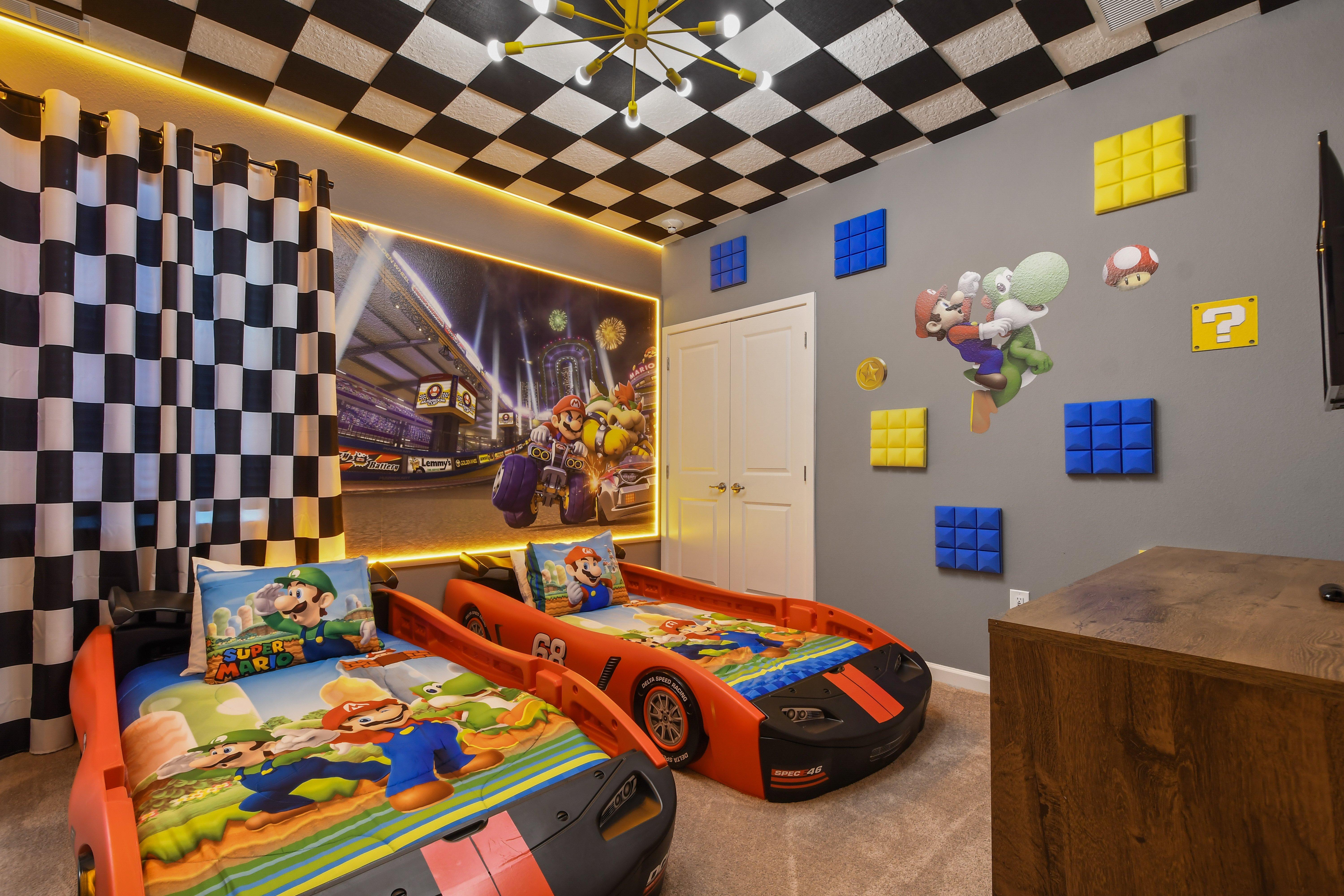 Game Room 12BR Kids World Pool Spa Near Disney