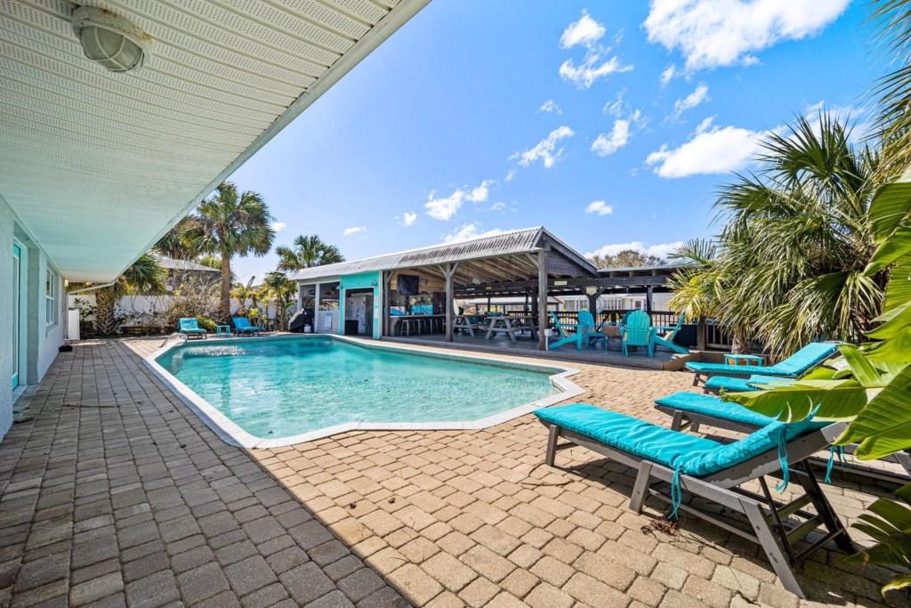 Canal Front Beach Home, Private Pool
