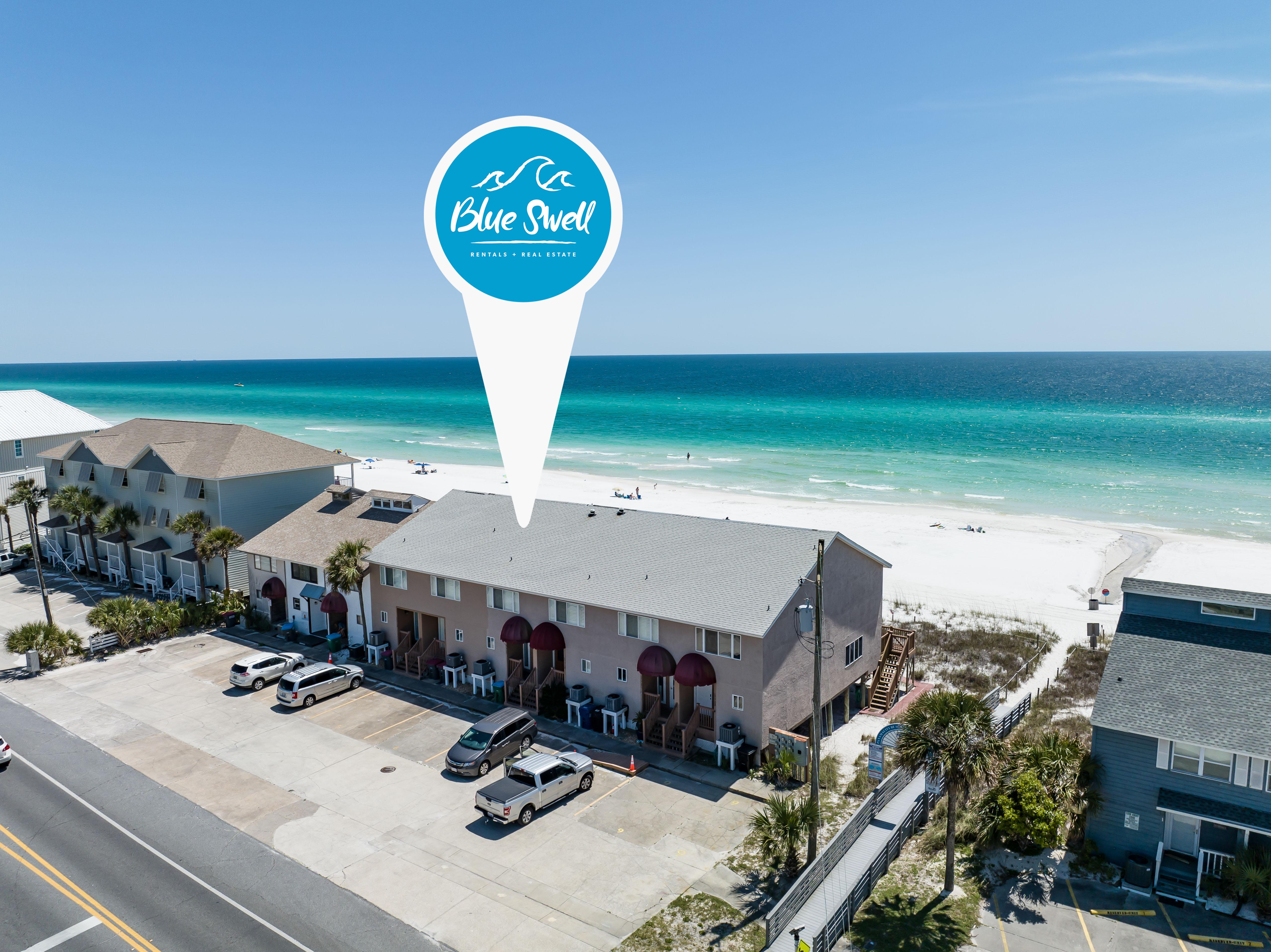 Directly On The Beach! First Floor Sundeck! Near Pier Park! Sleeps 6!